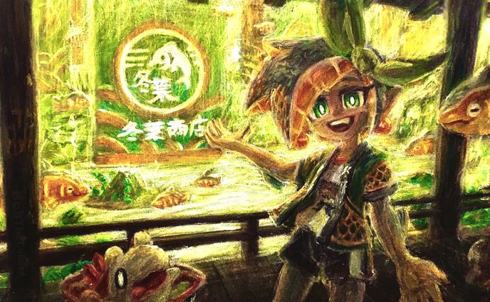 おいでませ、冬葉商店 (創作)