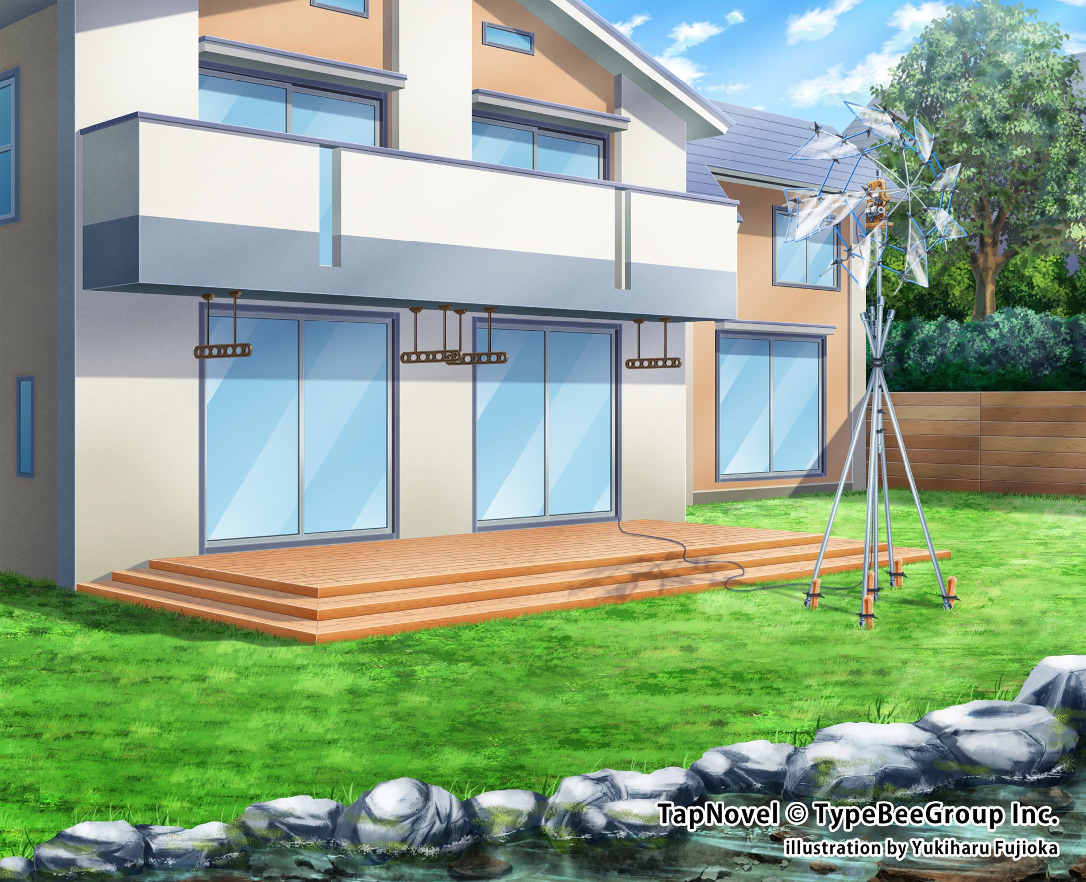 【背景イラスト】ゲーム小説サービスTapNovel用汎用背景-1