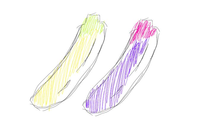 バナナとバナナの反転