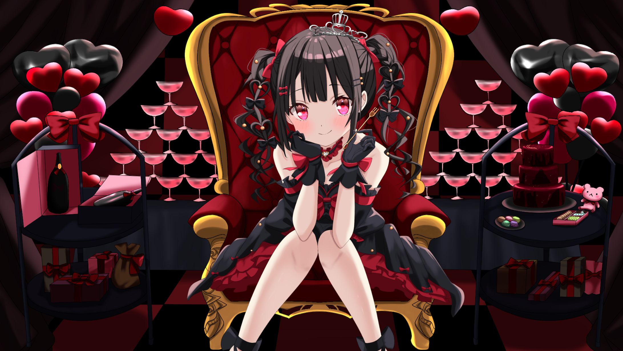 のえちゃん様　歌ってみたイラスト（ワールドイズマイン）-1
