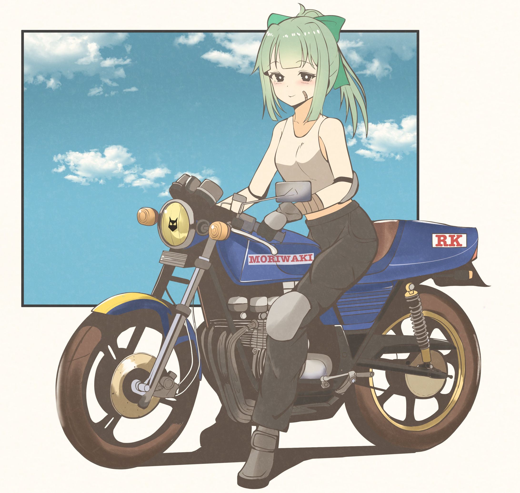 バイクのイラスト-1