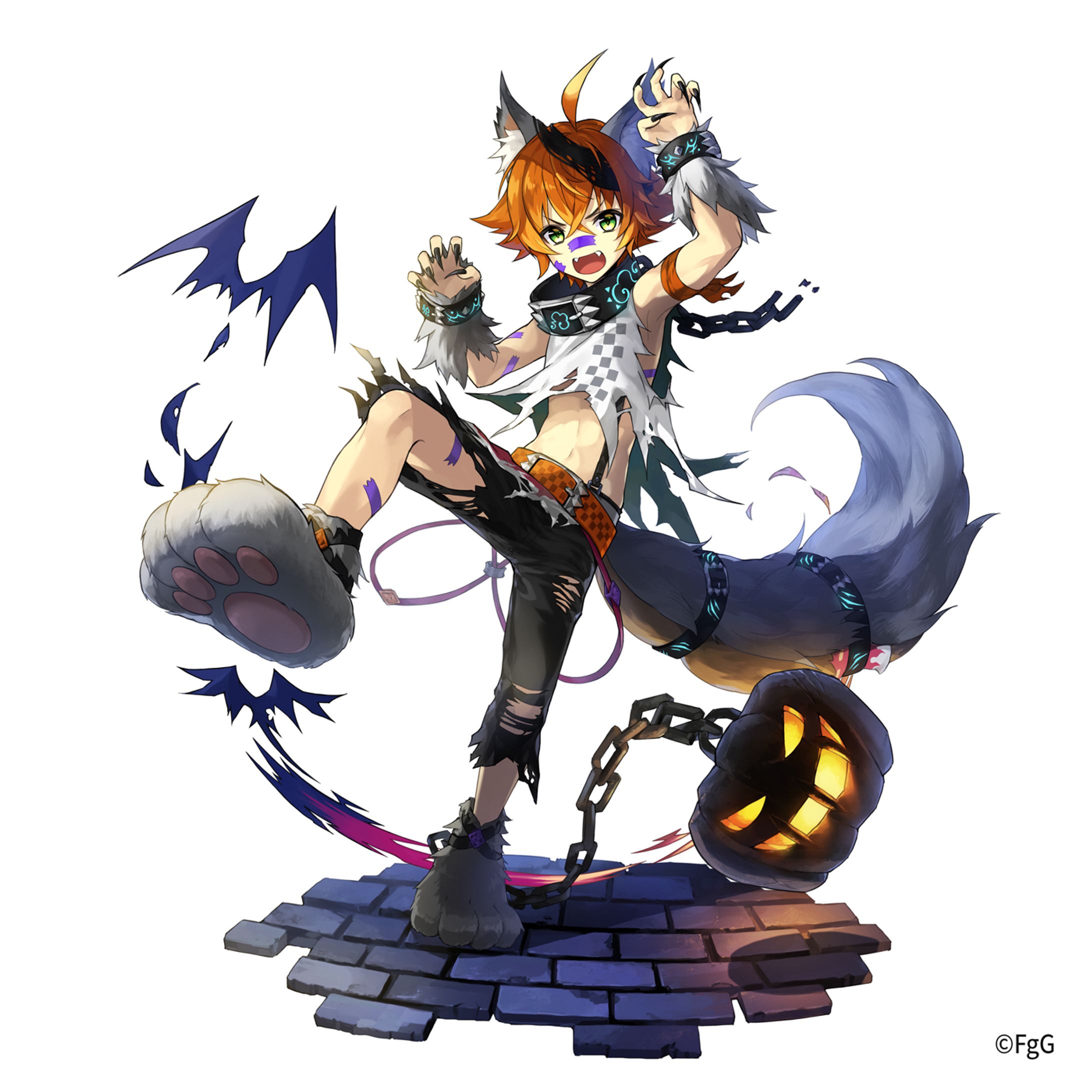 誰ガ為のアルケミスト▶『ハヤテ』ハロウィンスキンイラスト(ここあ名義)-1