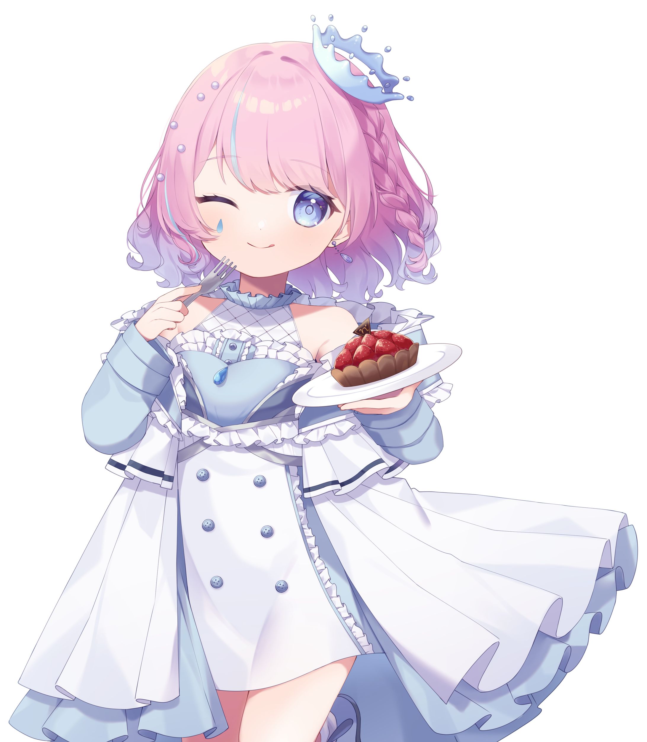 Vtuber 天音なみだ様 新モデル公開記念イラスト-1