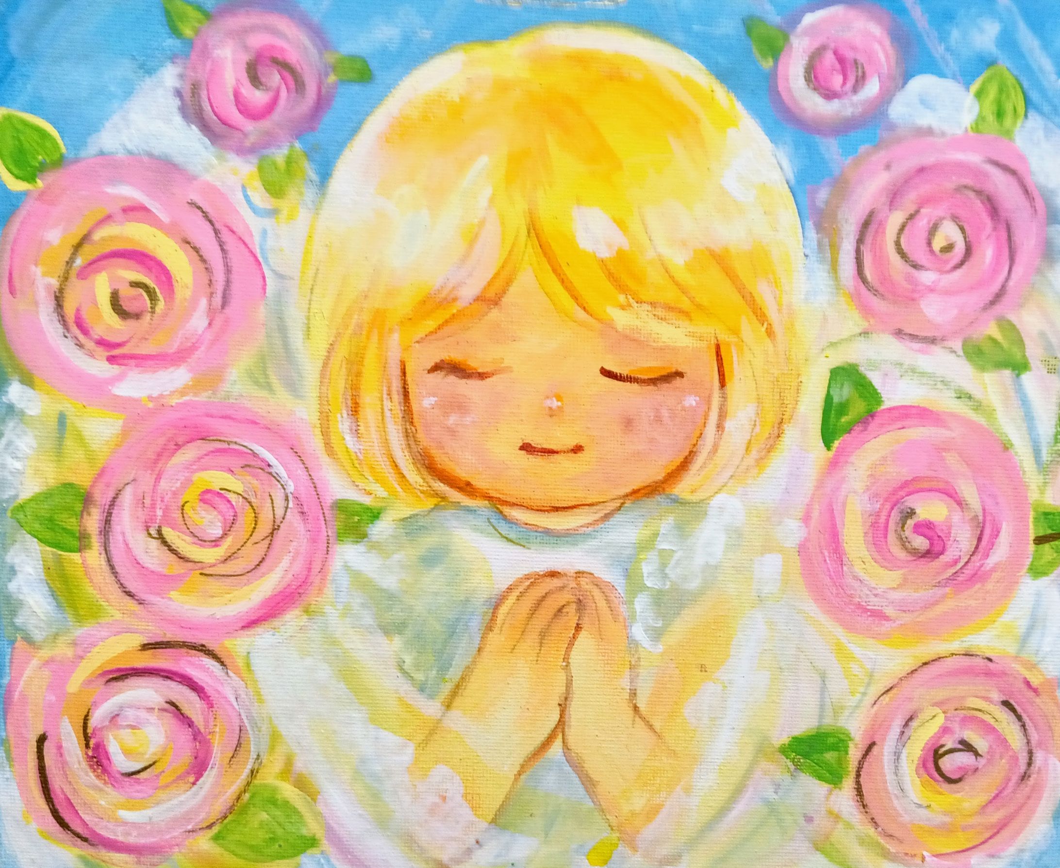 アクリル画-1