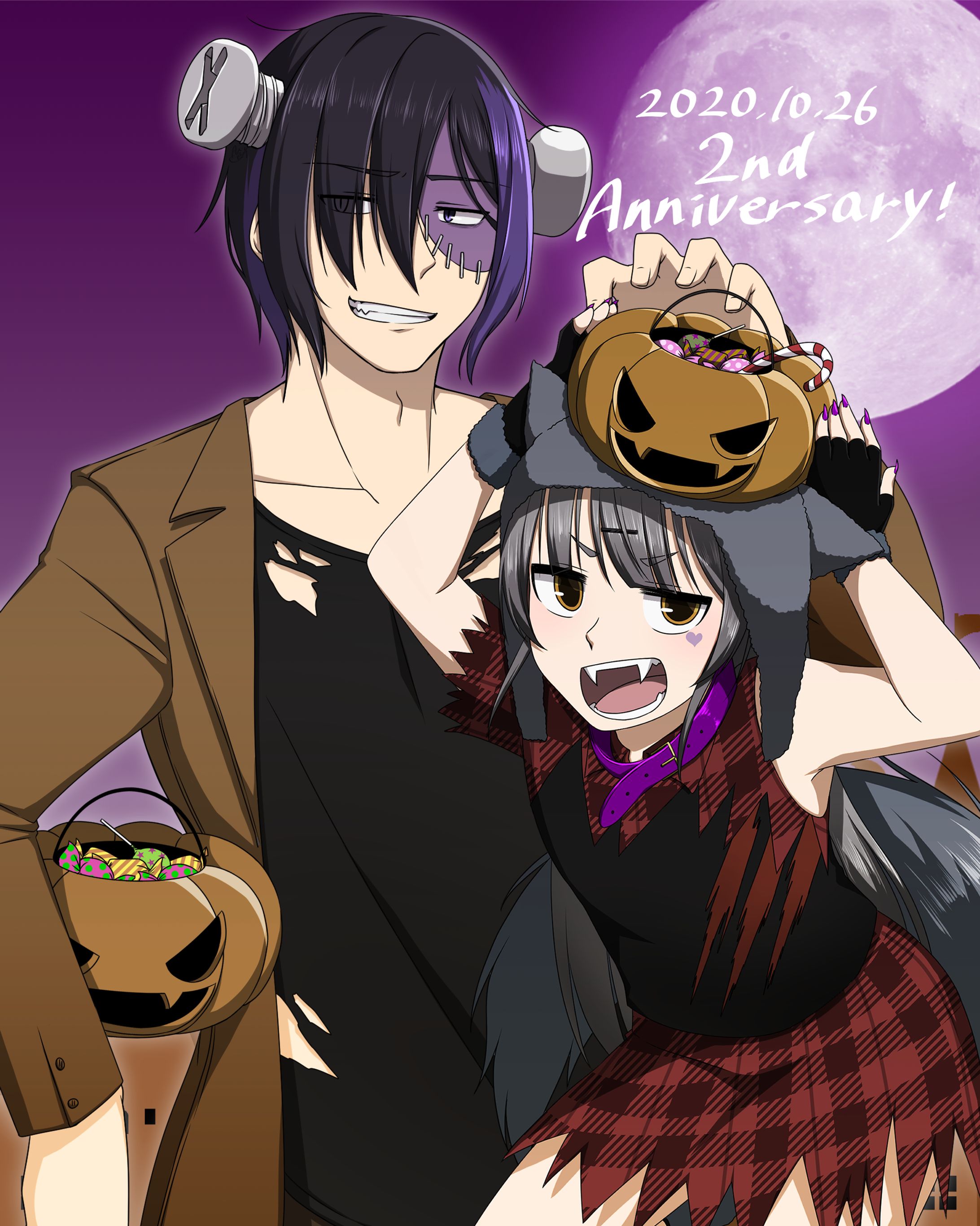 2020年ハロウィンイラスト-1