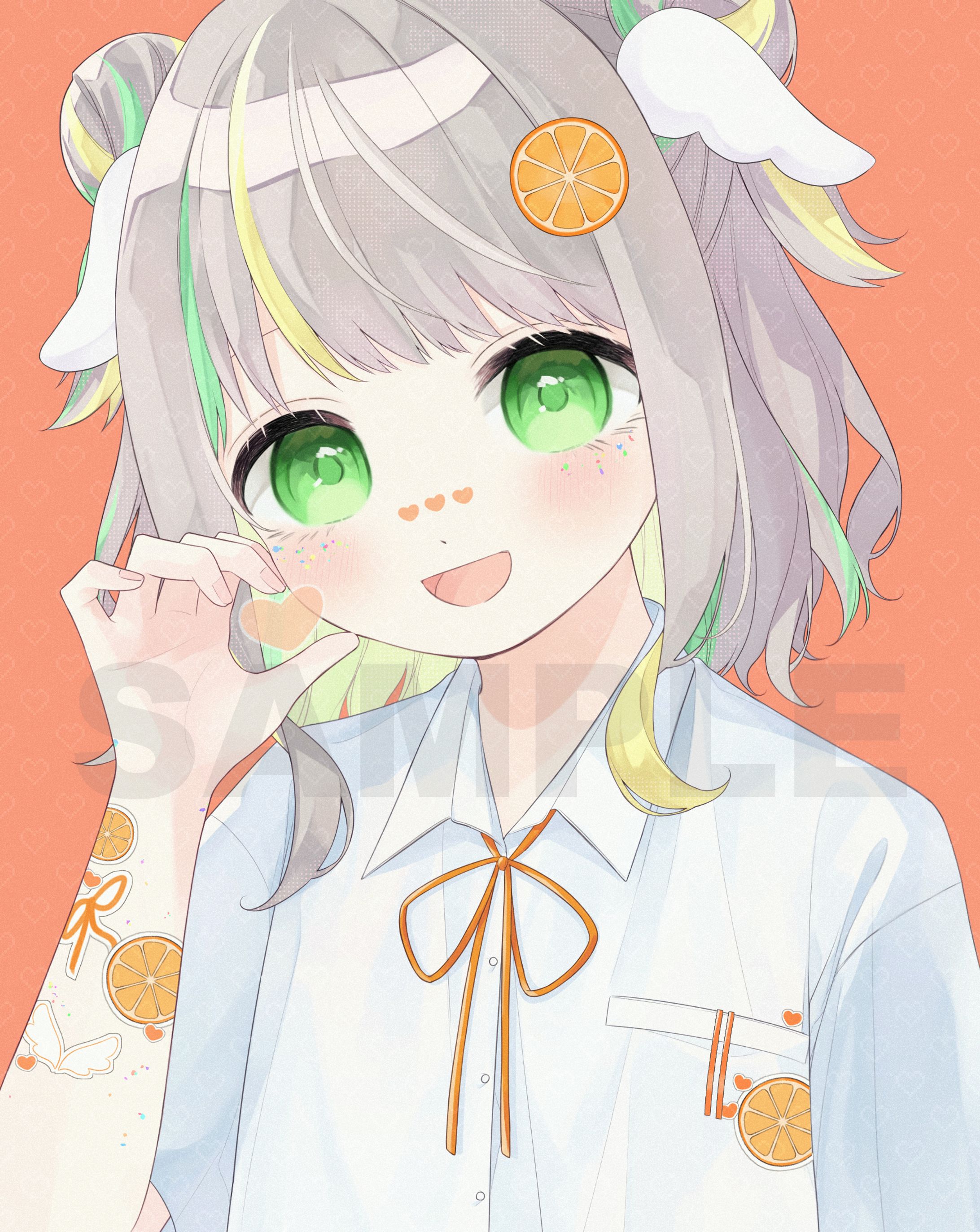 【お仕事】甘夏てん様／活動用イラスト-1