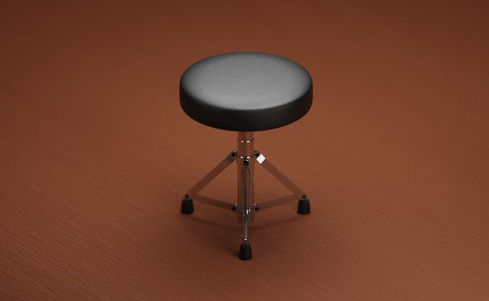 Leather Stool