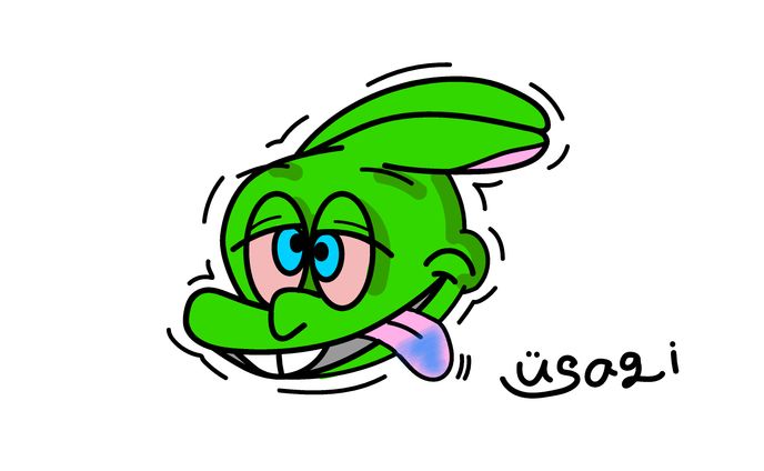 うさぎ　イラスト