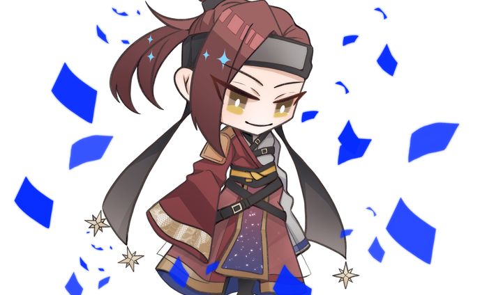 画家、立ち絵イラスト