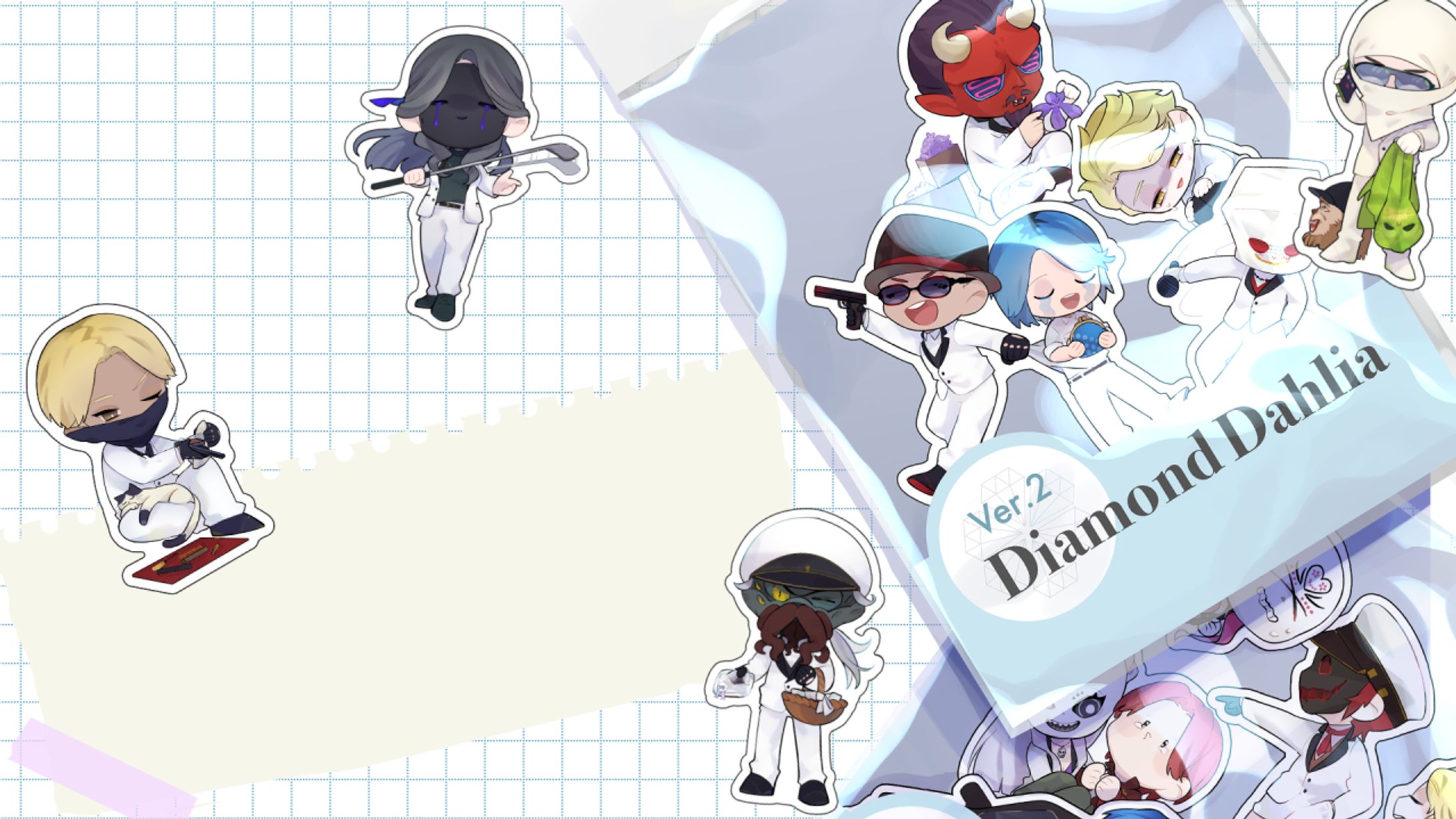 【FA】シミュグラ：ちびキャライラスト-1