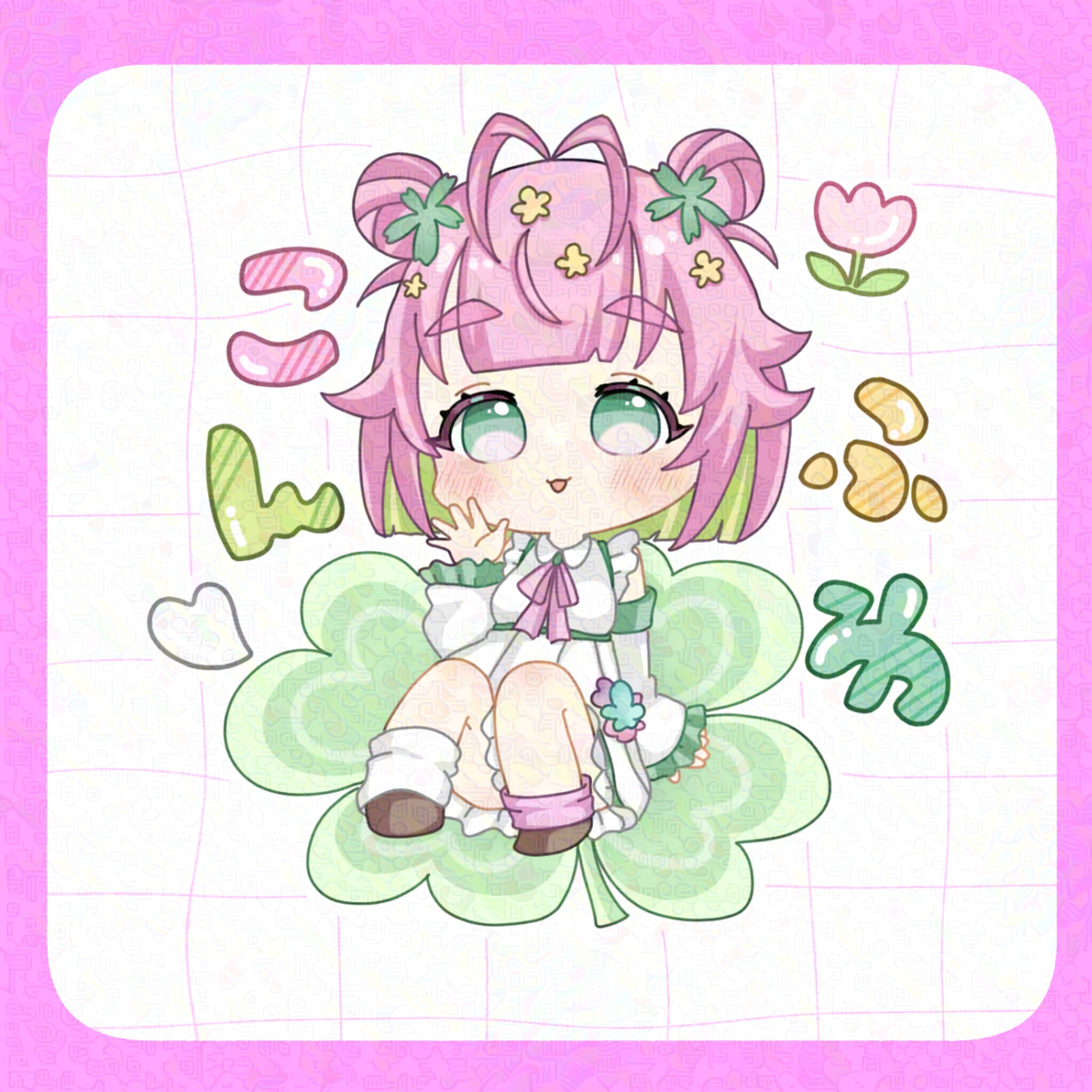 IRIAMオリジナルギフト用イラスト 春風ふわり-1