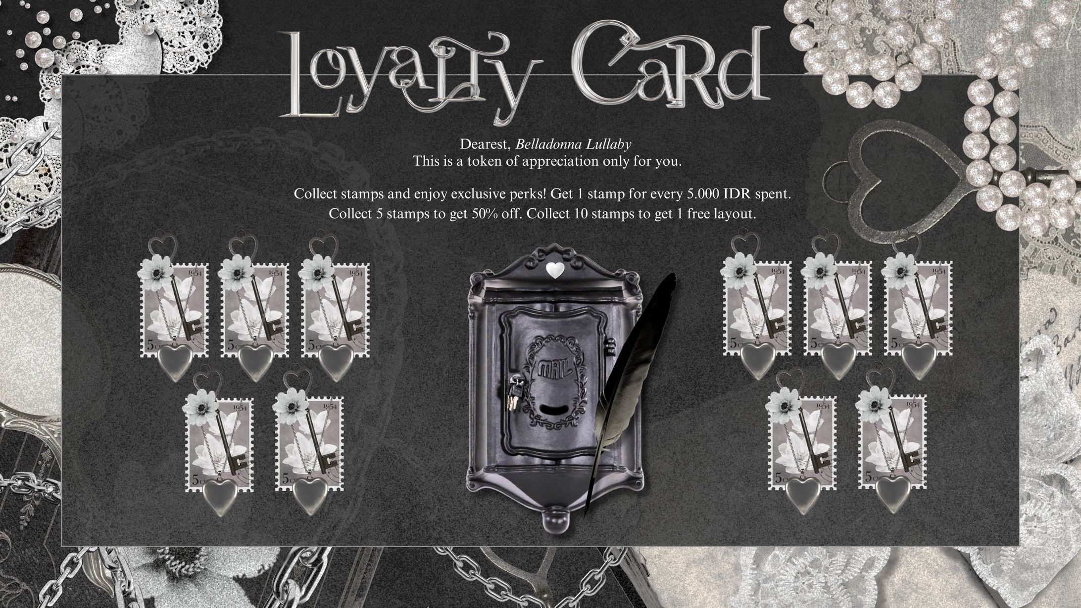 [LOYALTY CARD] Mailed Love-1