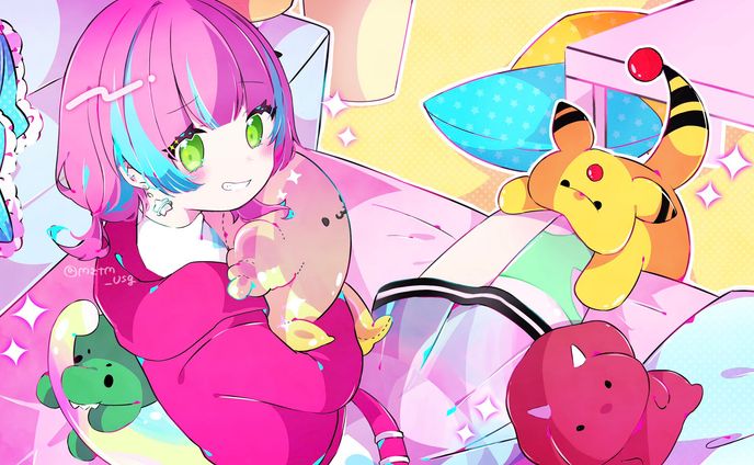 Vtuber / アライ・ライム 1枚絵