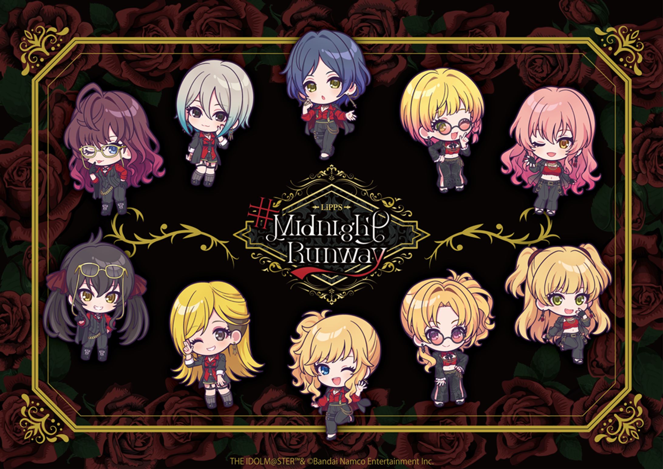 【Works】アイドルマスター シンデレラガールズ SHIBUYA109 POP UP SHOP「♯Midnight Runway」-1