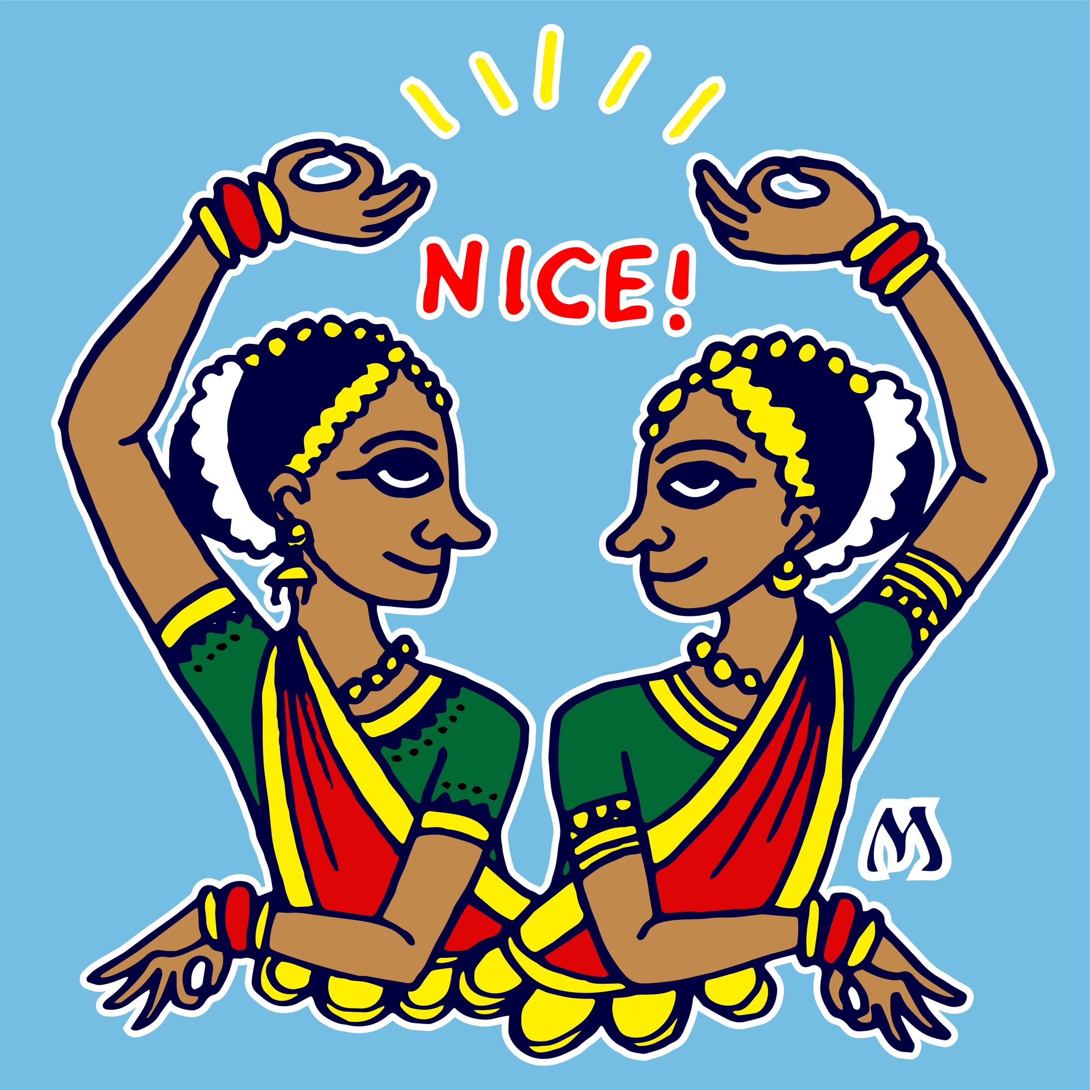 インド料理ムンバイ オリジナルLINEスタンプ-1