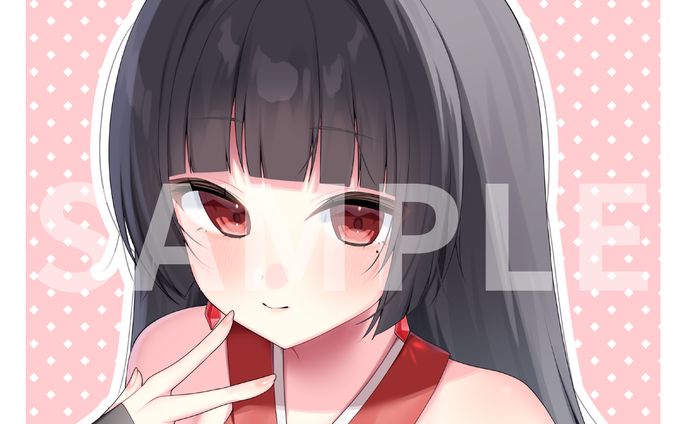 【ご依頼】黒月ゆいな様アイコン