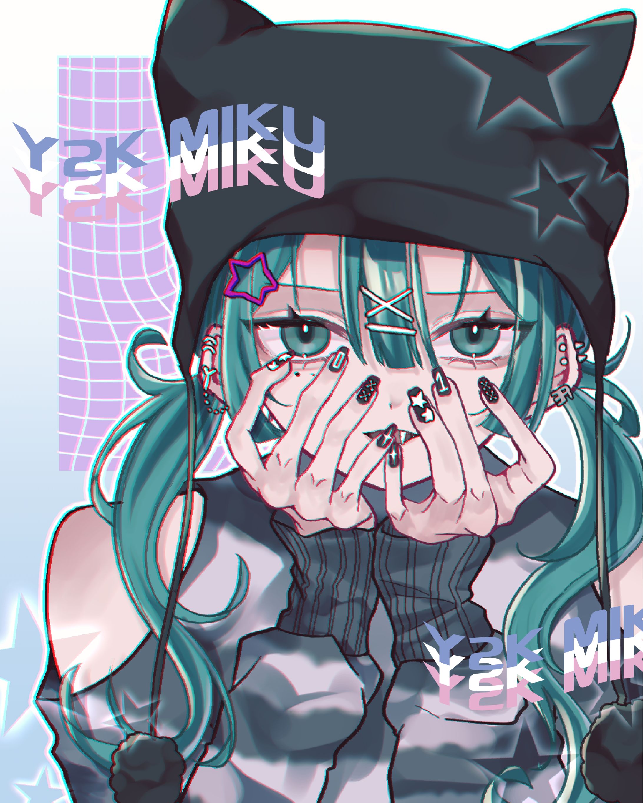 初音ミク　ファンアート-1