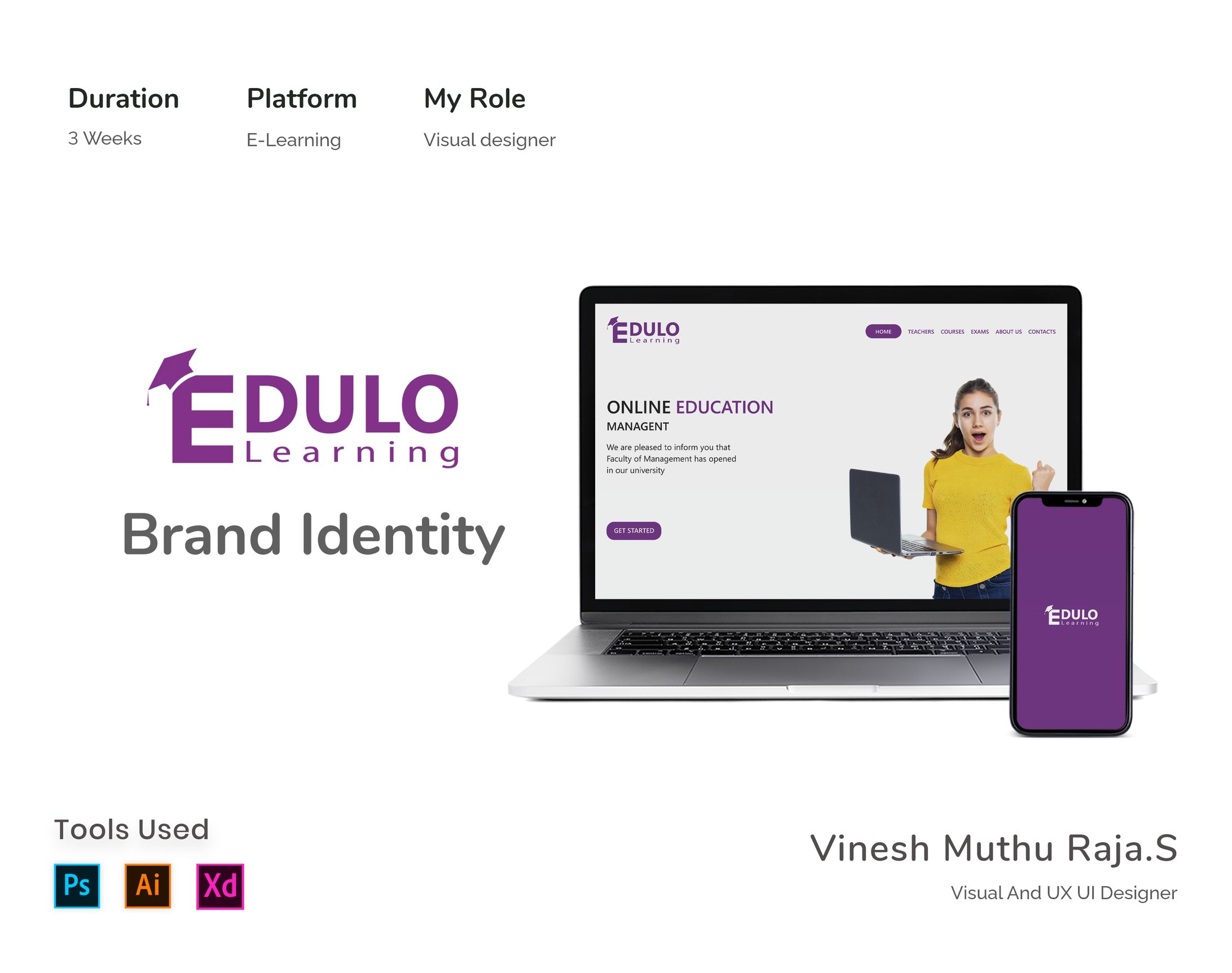 Brand Identity - Online Education Platform - EDULO-1