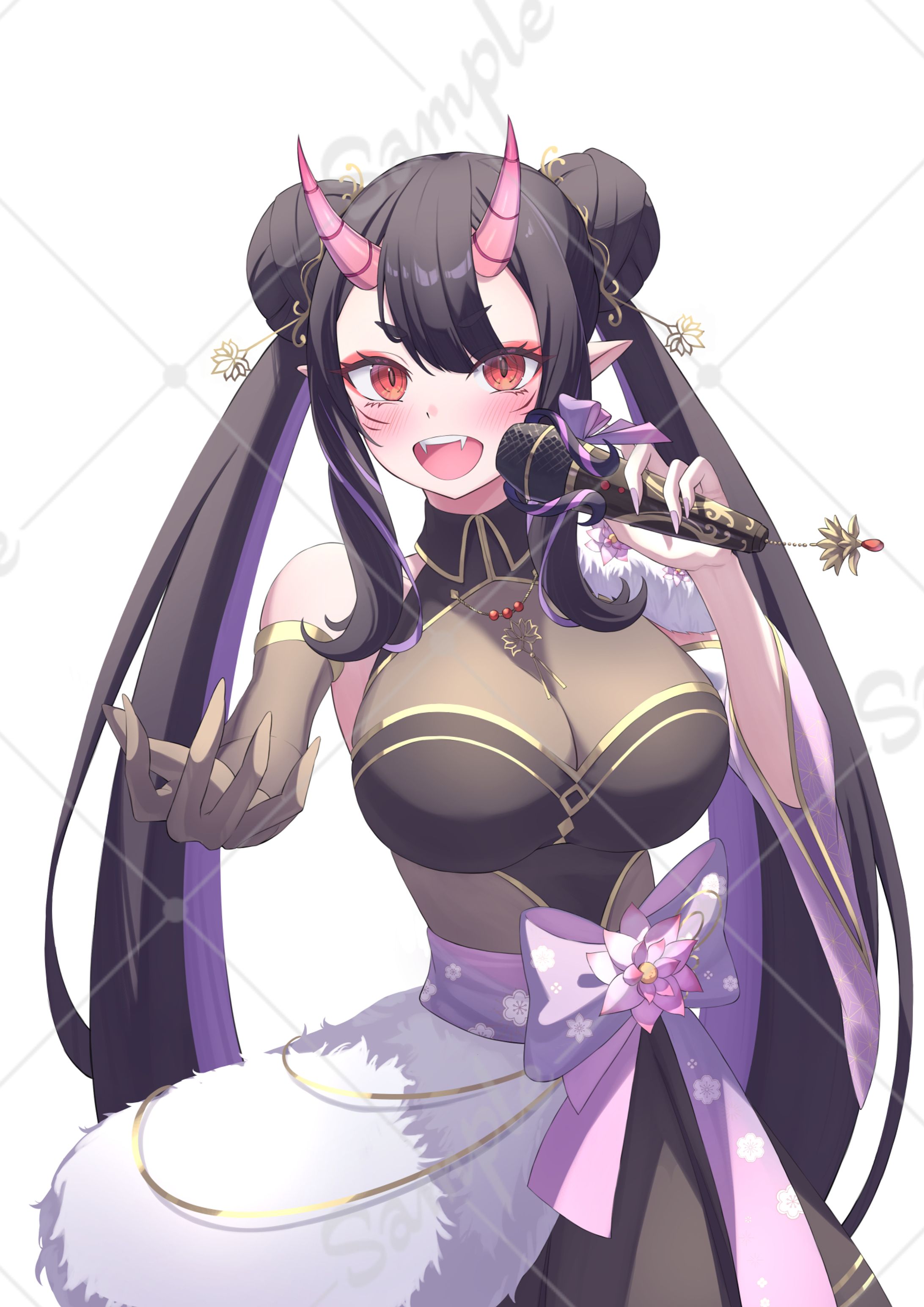 【仕事絵】フラスタ恋獄おとね様-1