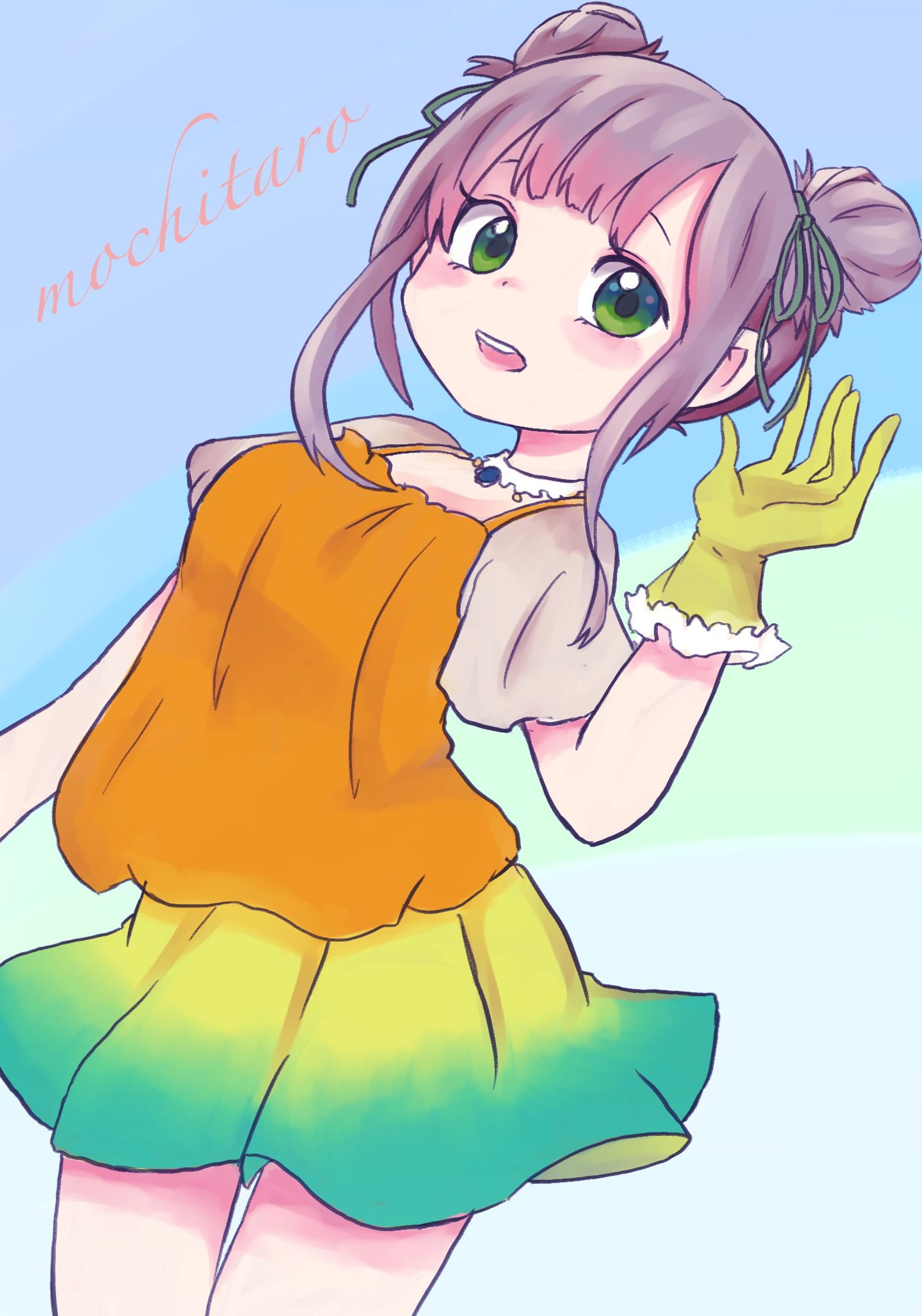 創作イラスト 女の子-1