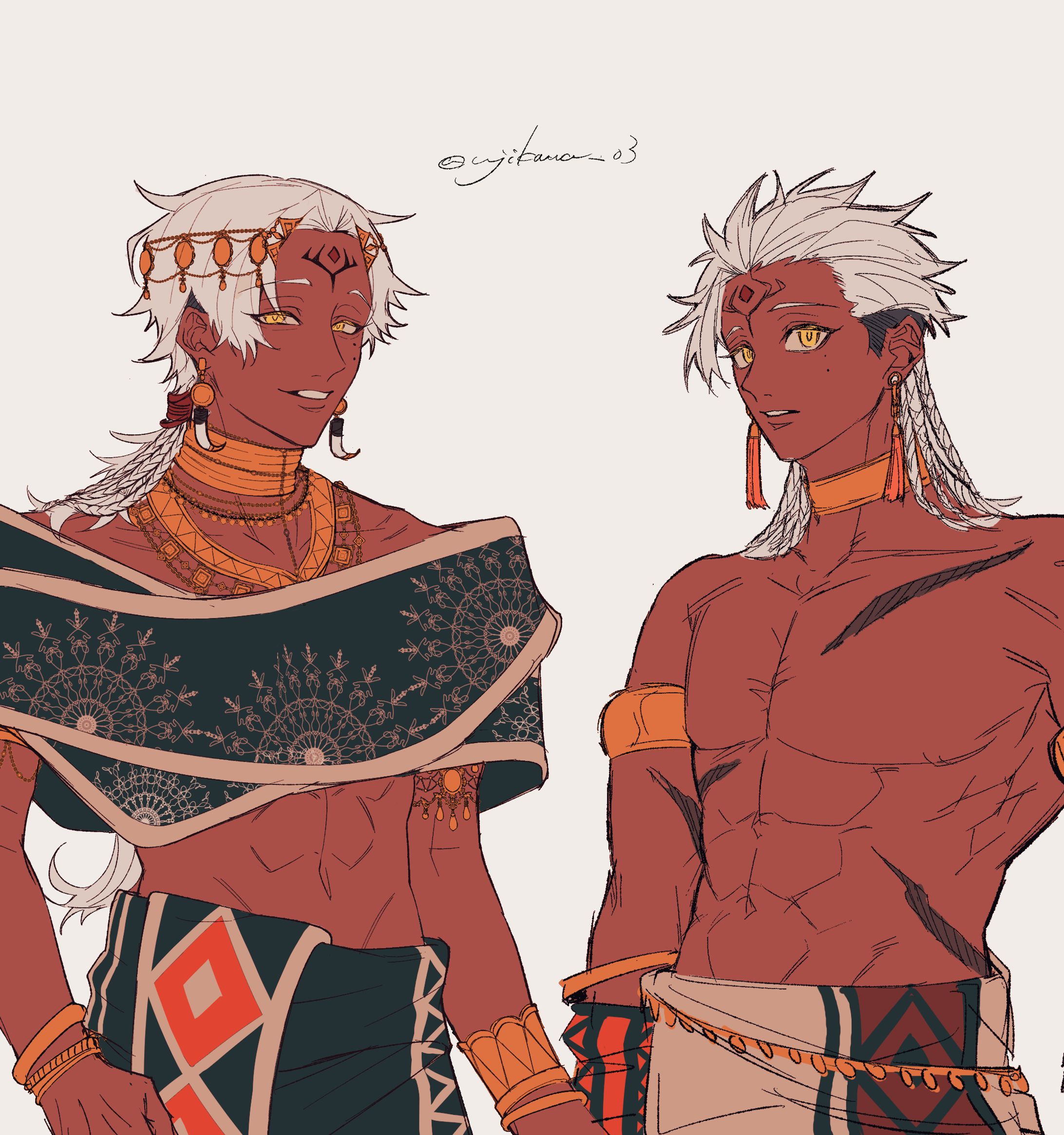 アラビア風キャラクターデザイン-1