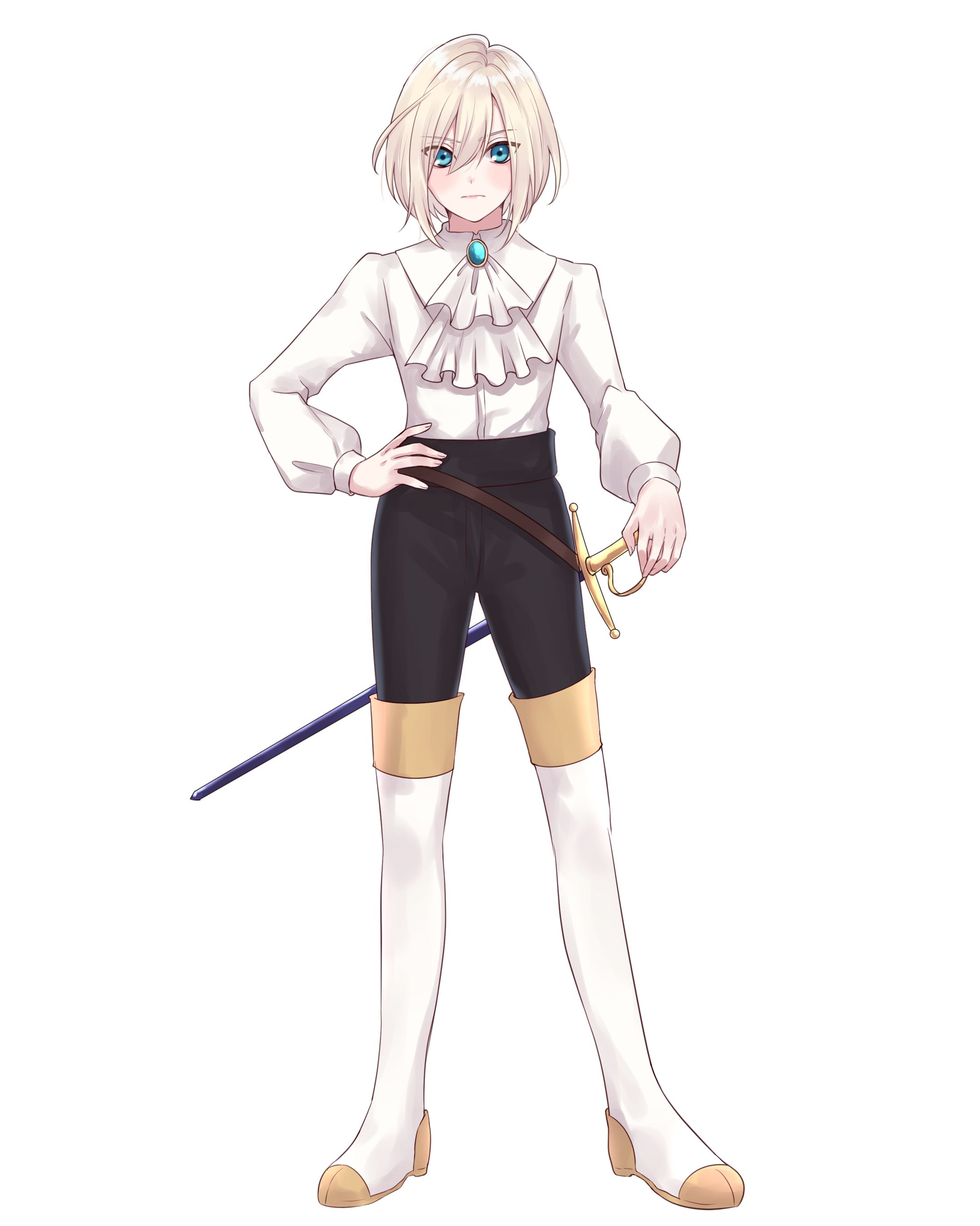 【オリジナル】リュカ・アルバート・リュミエール　立ち絵-1