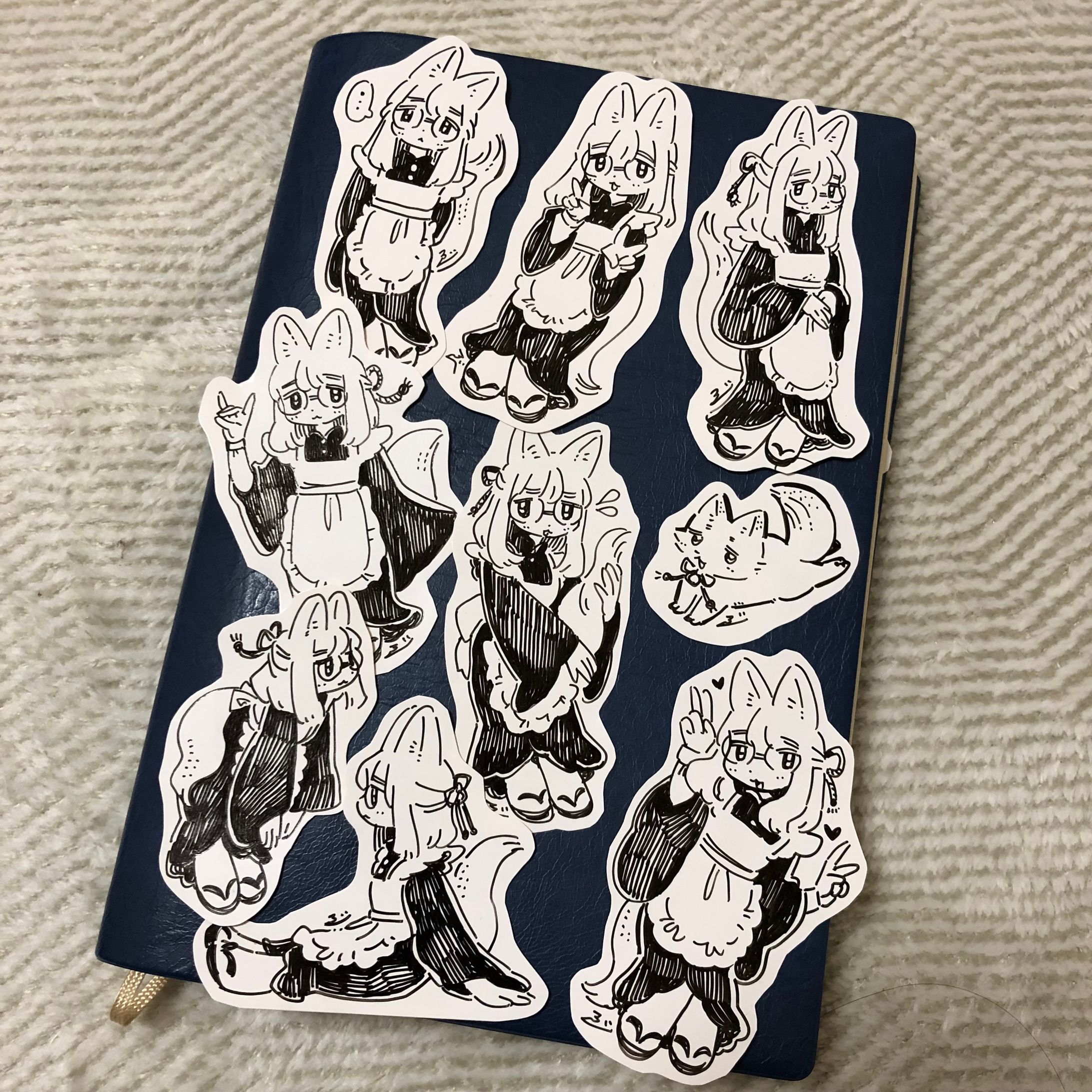 『手描きシールどろいんぐ』-1