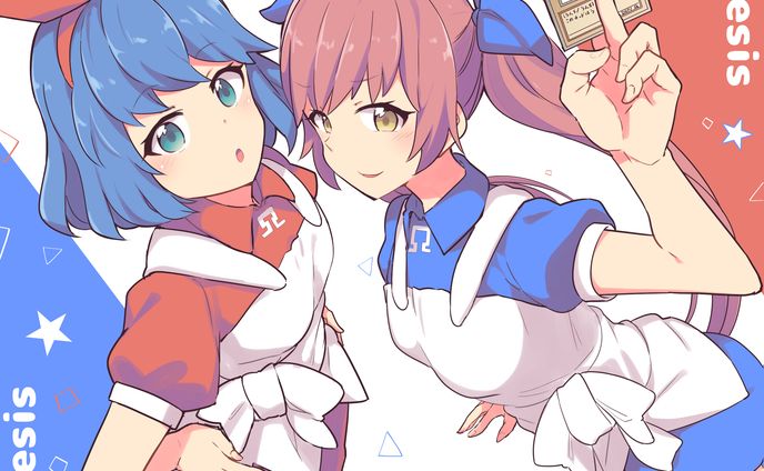 バーチャルyoutuber（おめがシスターズ１）