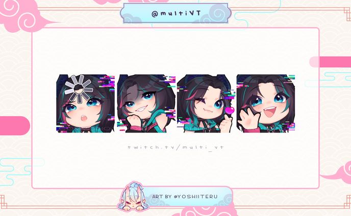 Emote commission for Multi