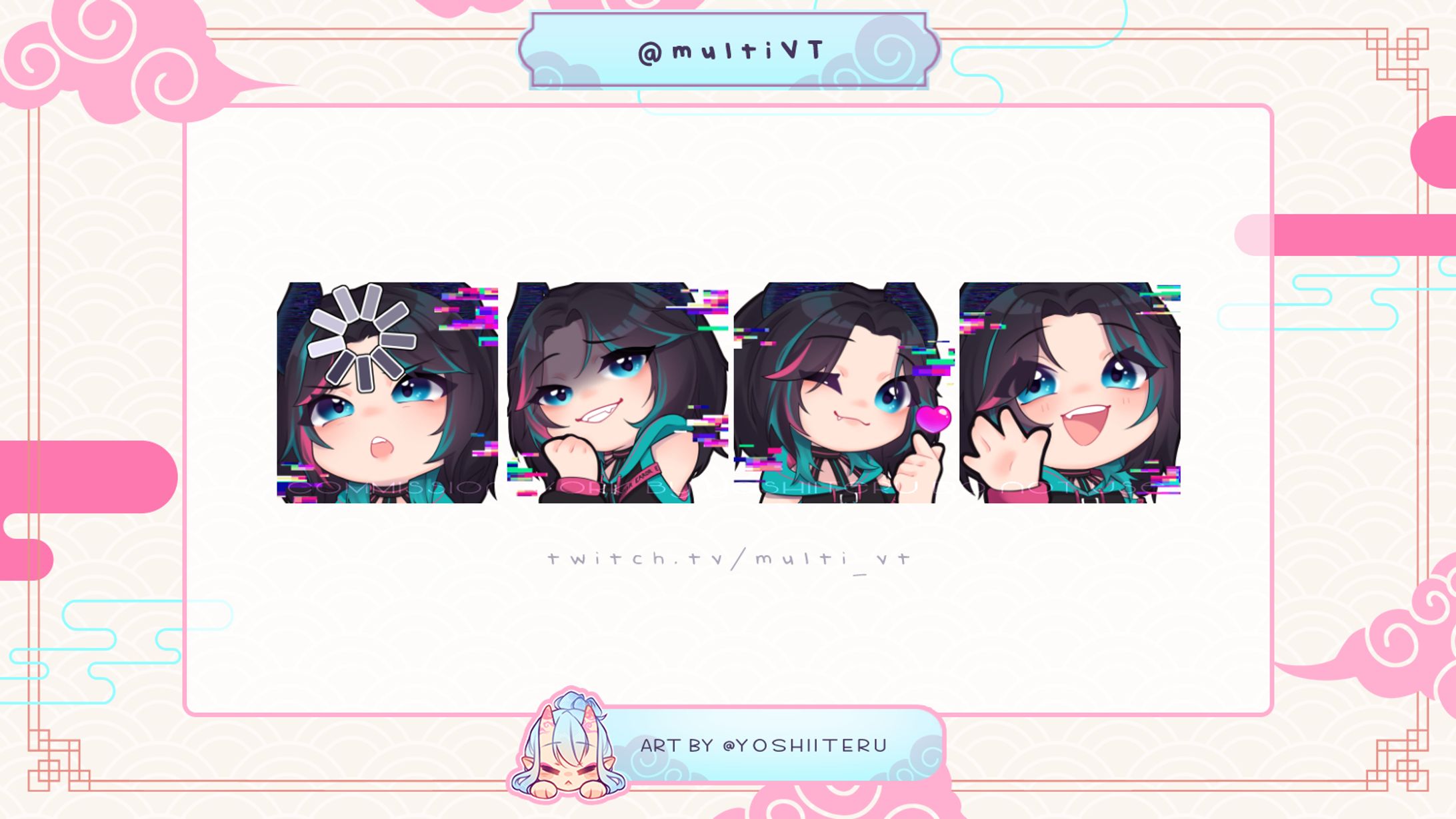 Emote commission for Multi-1