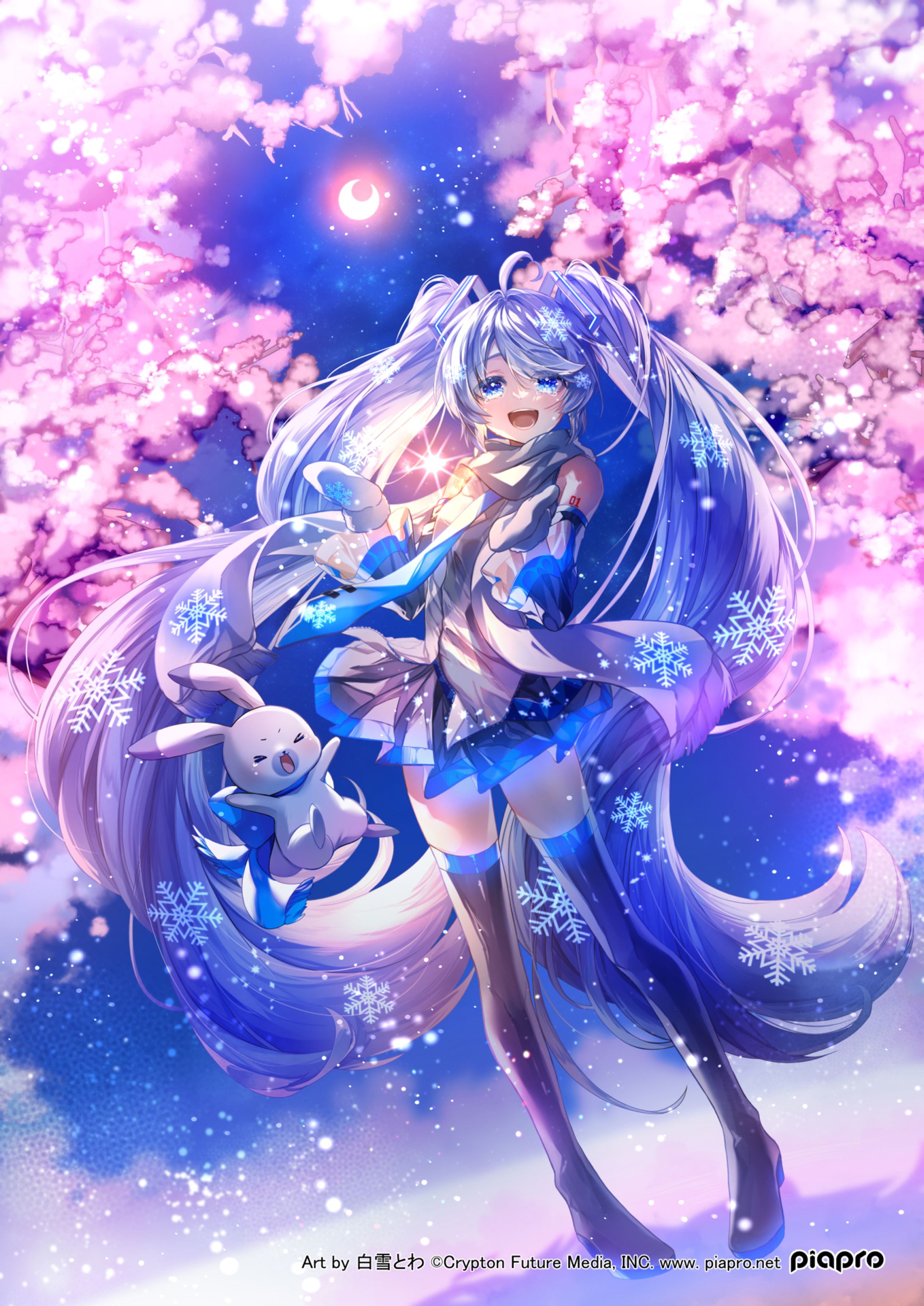 ひろはこ_雪ミクイラスト-1