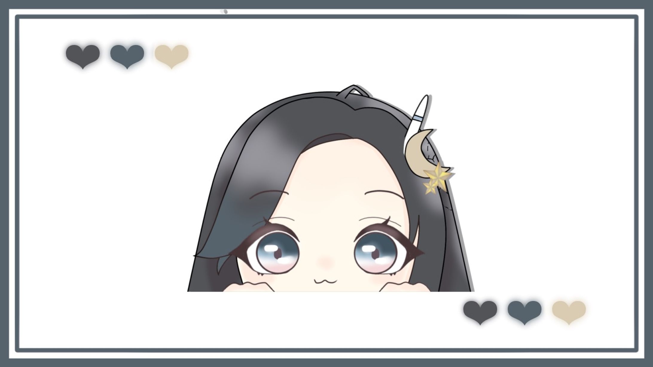 ひょこっとイラスト [星月 れな様]-1