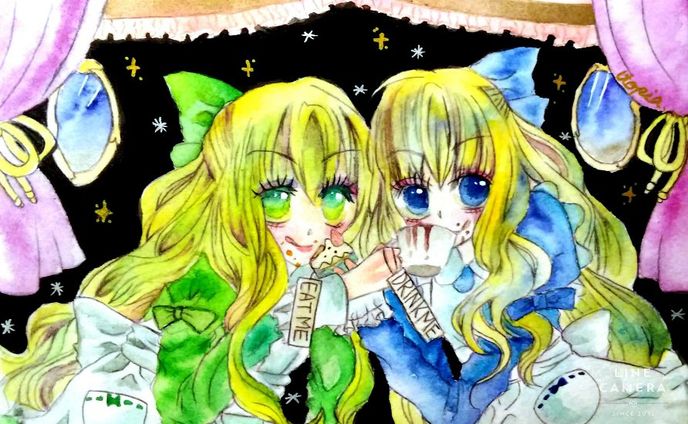 イラスト、モノクロ