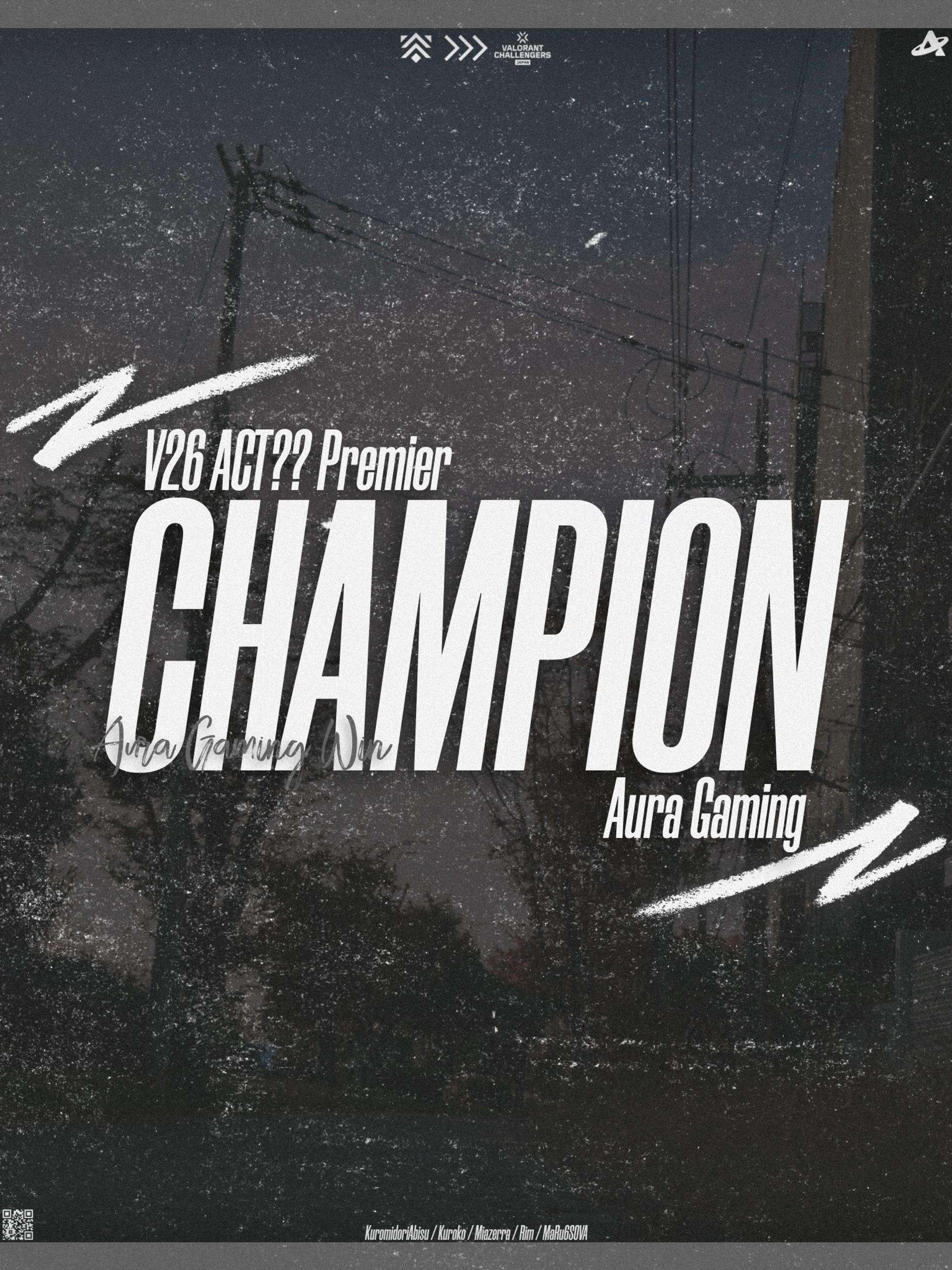 Aura Gaming様宛ポスター-1