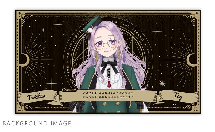 vtuber、header
