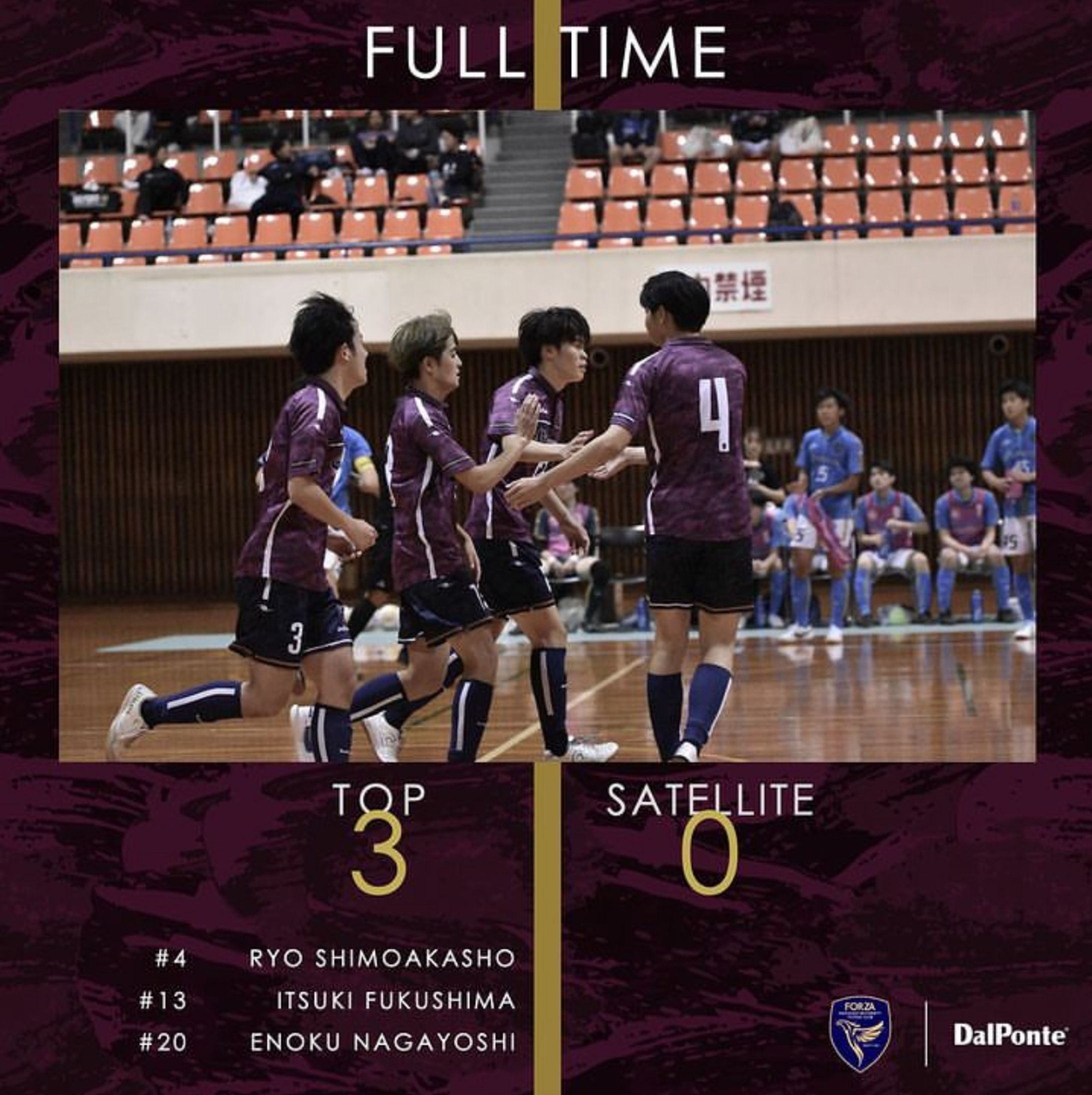 2023-24 トップvsサテライト 結果 (長崎大学フットサル部FORZA)-1