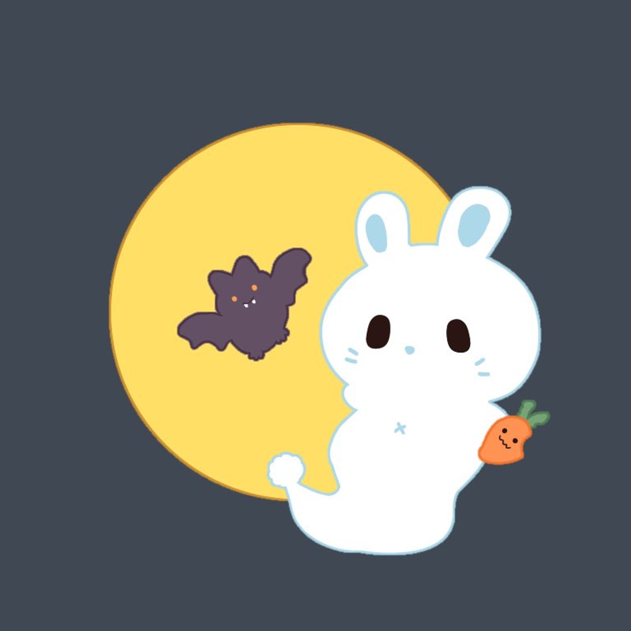 創作 おばけうさぎ-1