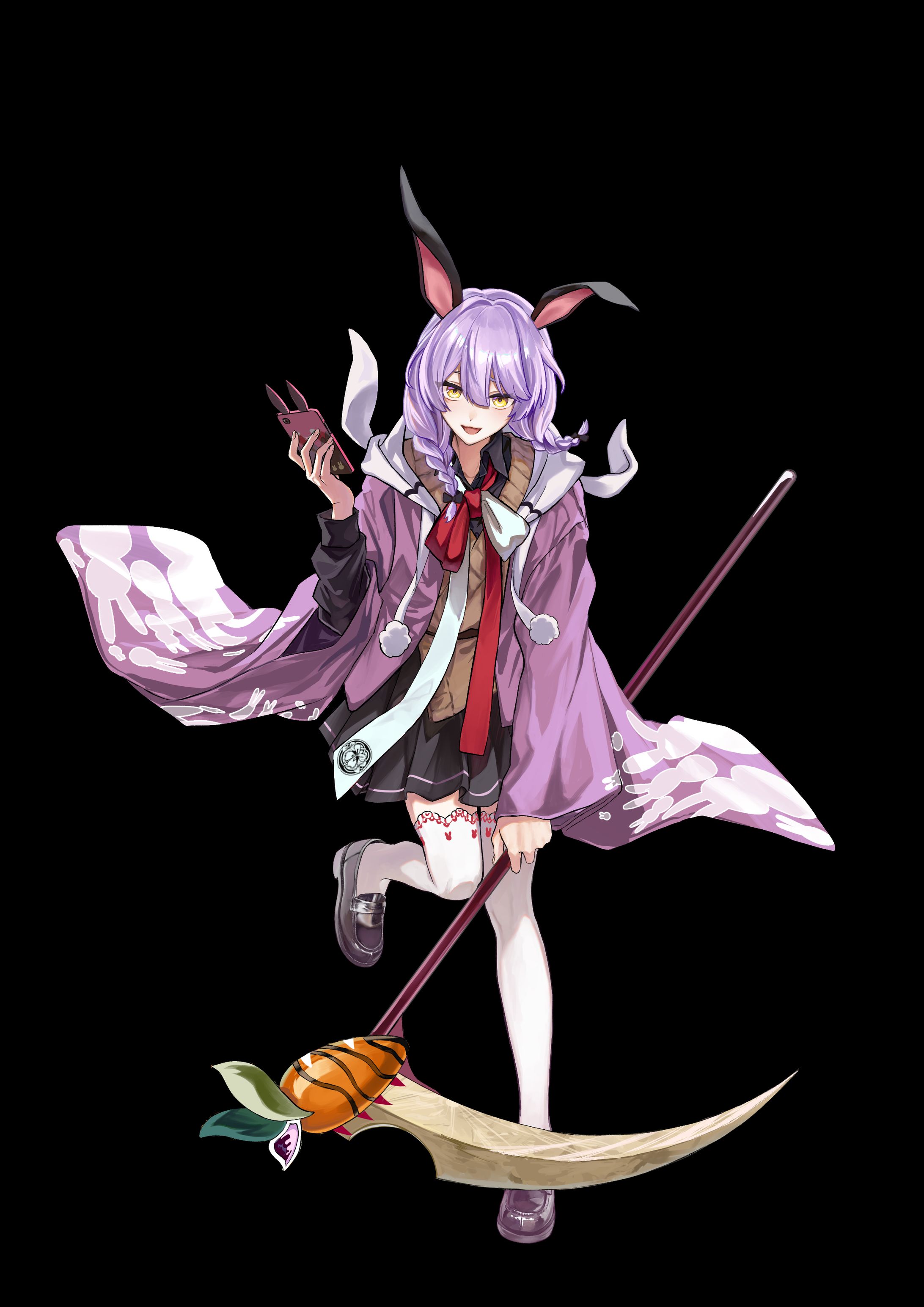個人制作 キャラクター立ち絵・デザイン(卯 虎 戌)-1