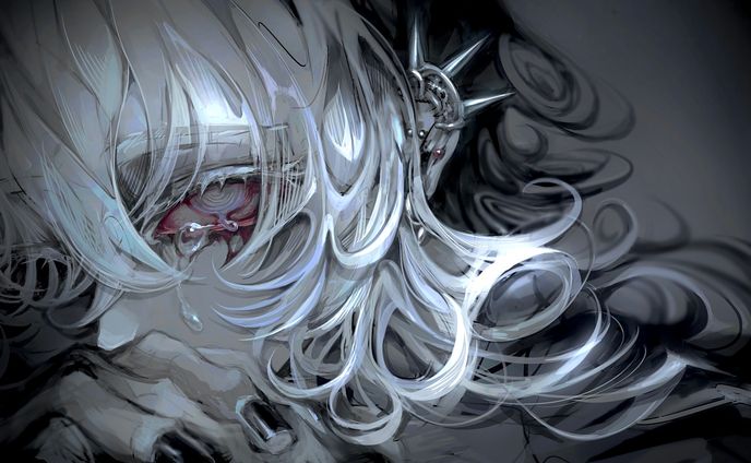 「【cover】×/ 折乃りづ」（イラスト）