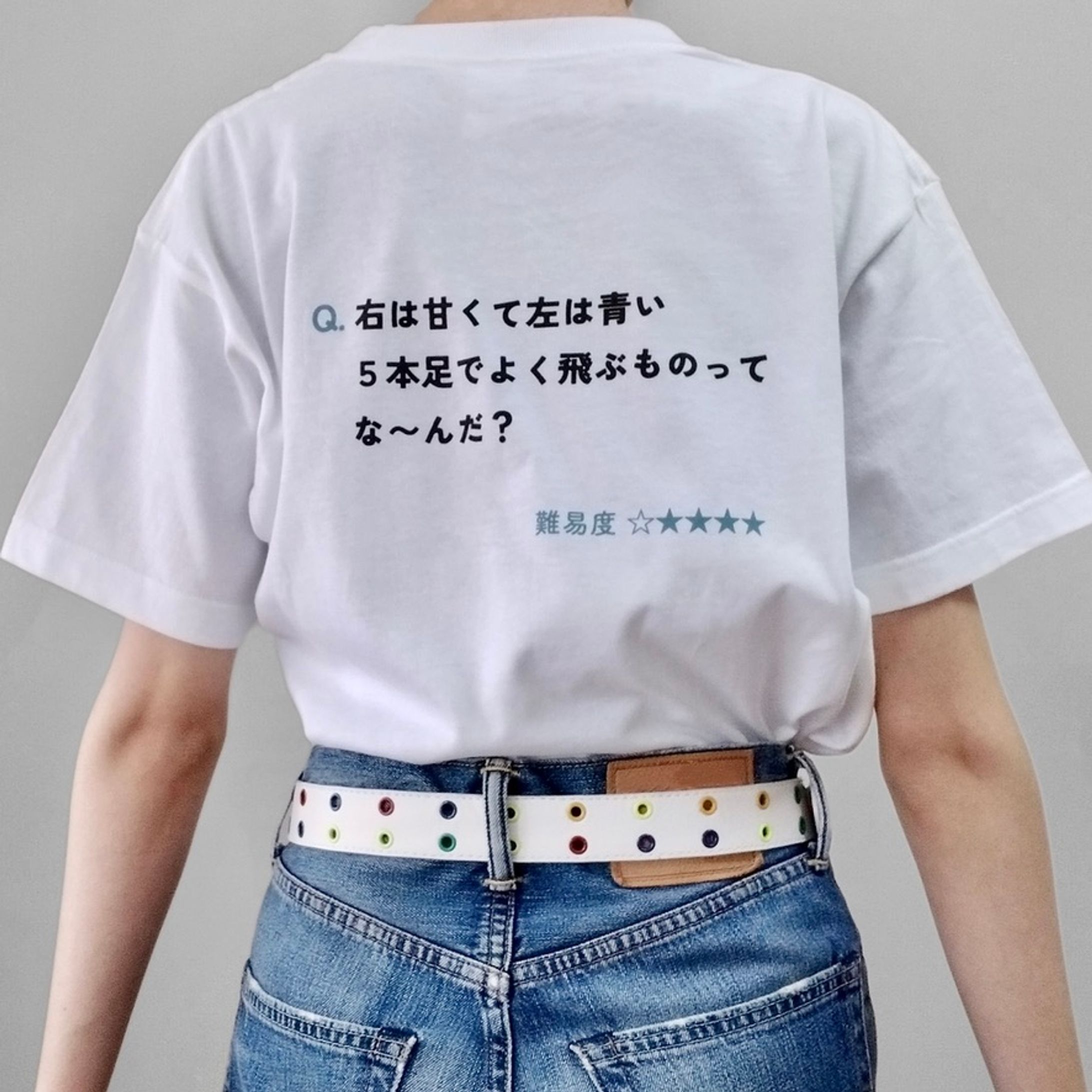 なぞが残るTシャツ-1