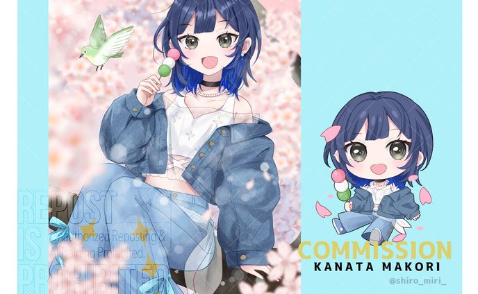 Spring ILLUST / 夜野氷菓さまご依頼