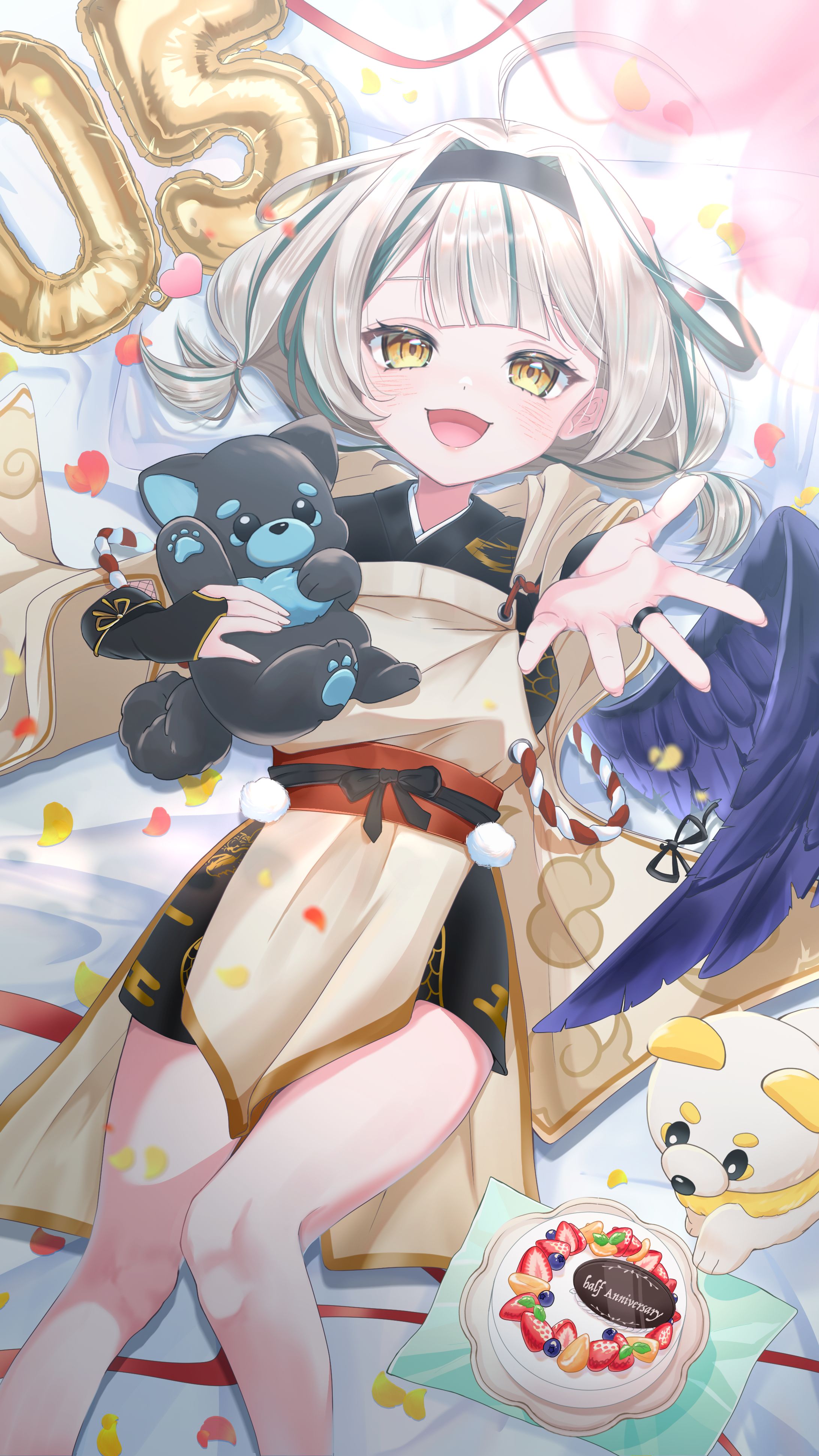 十七夜月かのは様 / デビュー半年記念イラスト-1