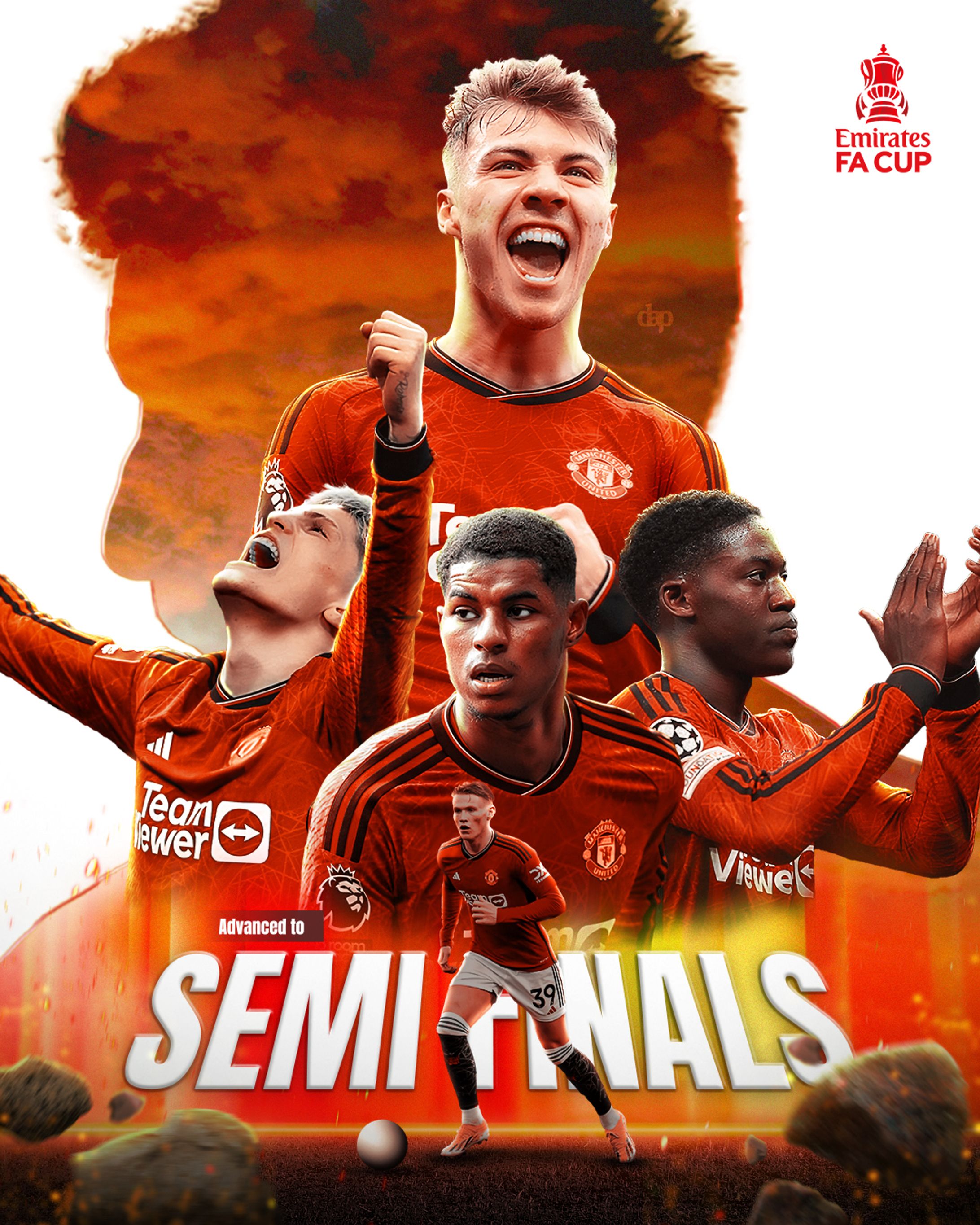 Man United Semi Finalist FA Cup-1
