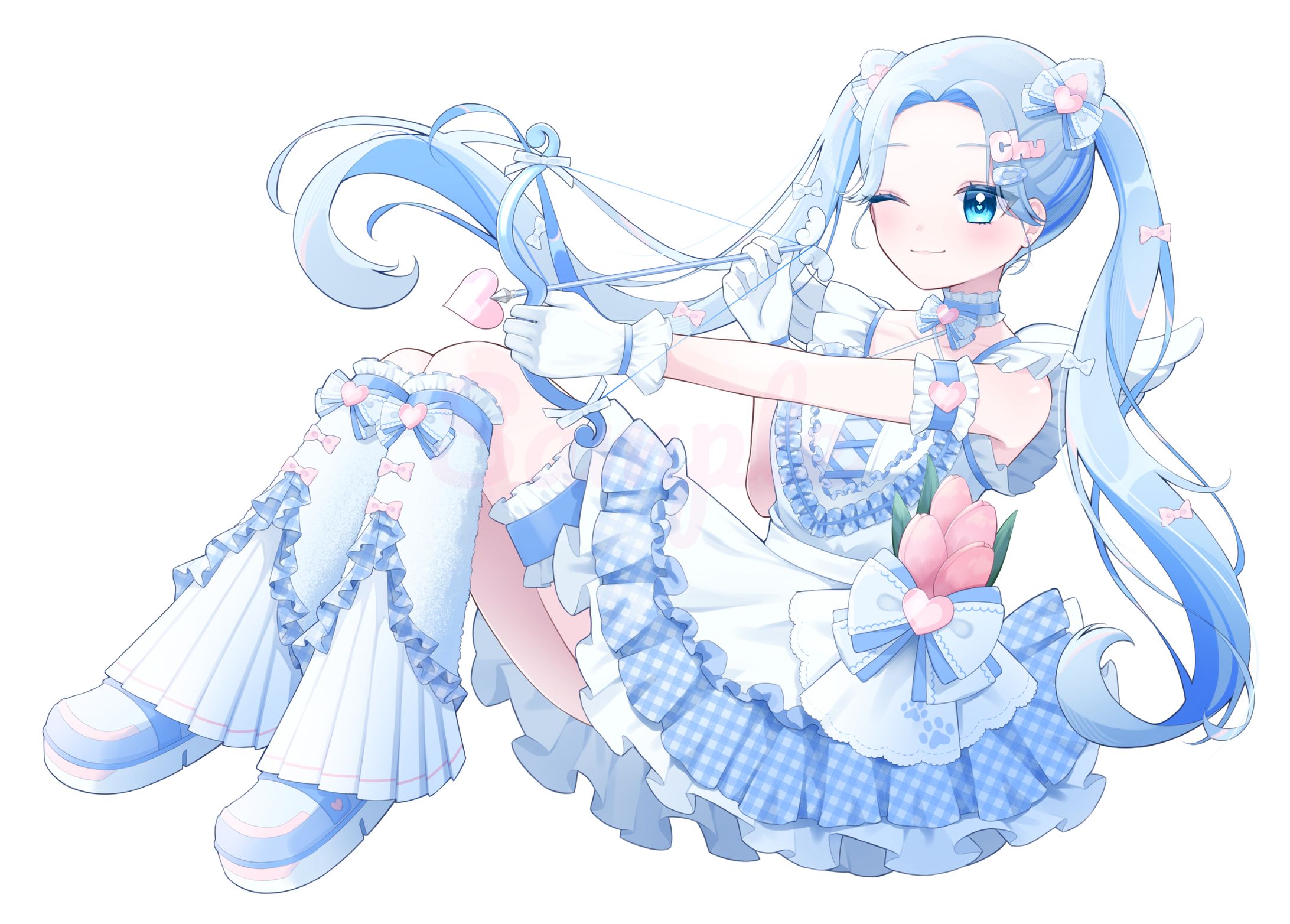 白久詩紬様 MV用イラスト-1