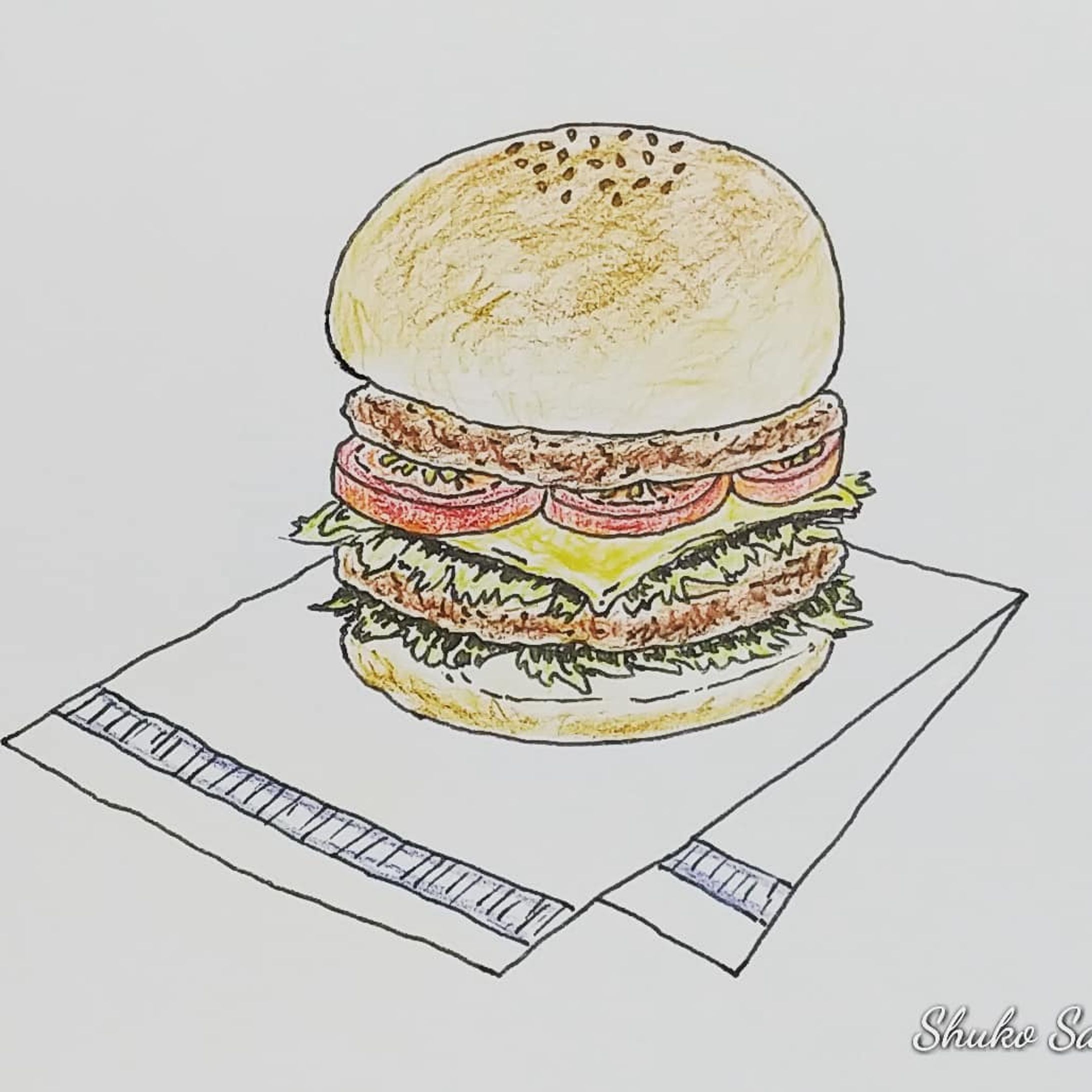 ハンバーガー-1