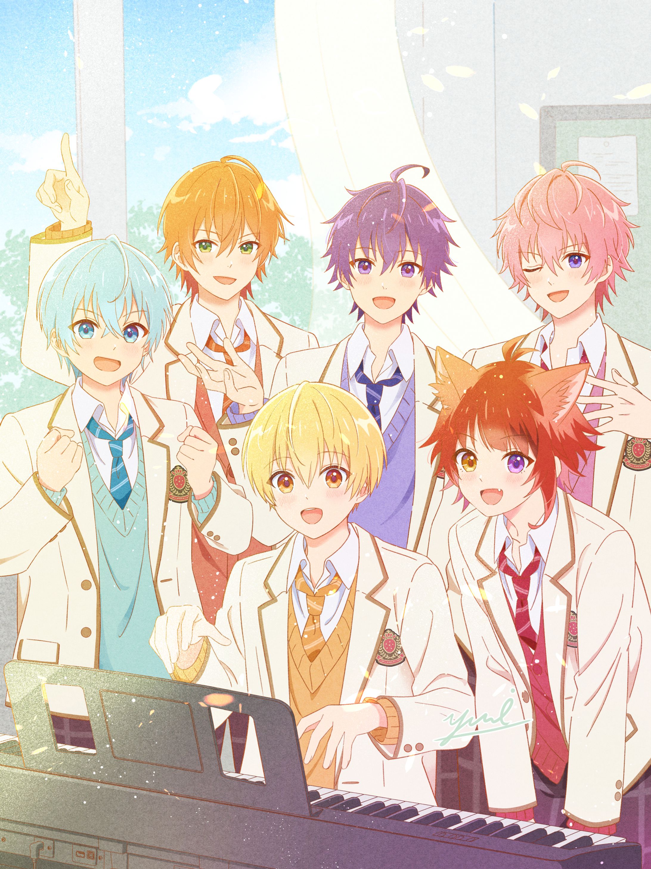 すとぷり公式楽譜集_表紙イラスト-1