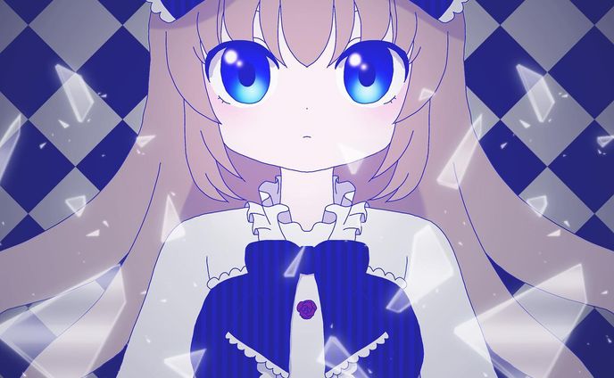 薔薇のリボンのアリス🎀🌹🔹
#お絵描き　#イラスト