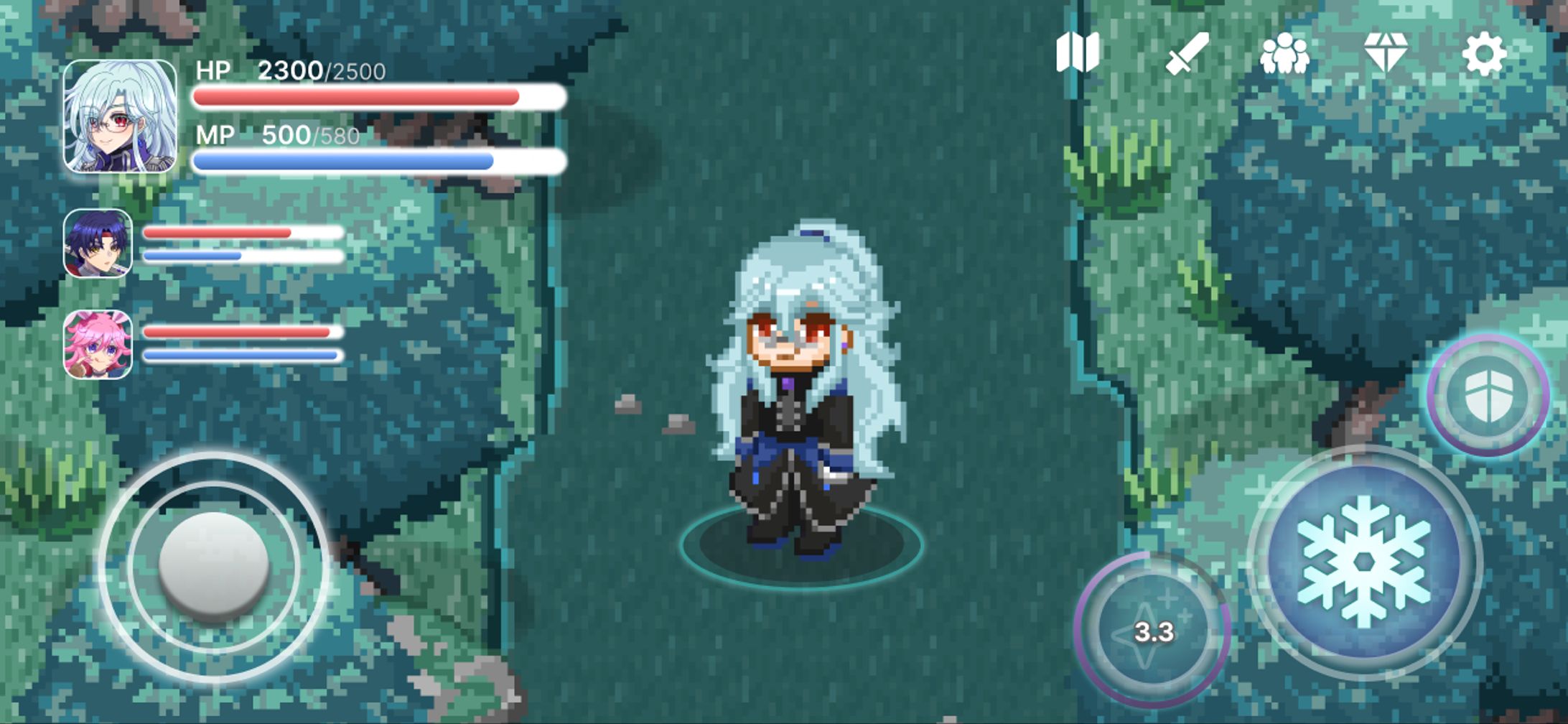 スマホRPG向け フィールドUI-1