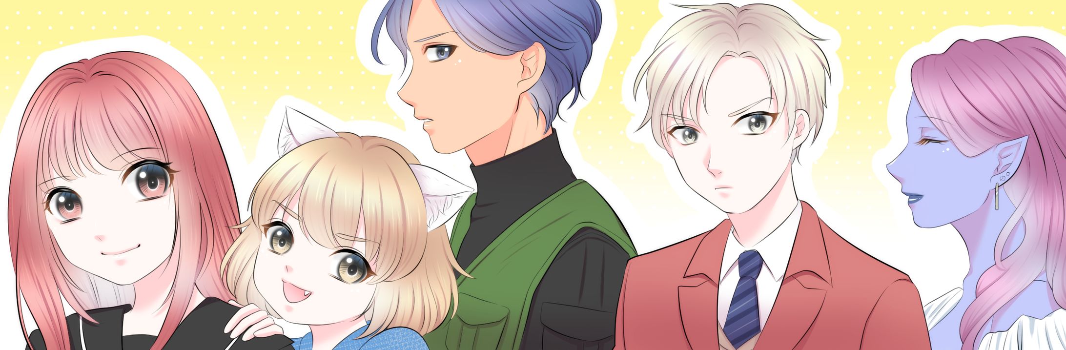 少女漫画風イラスト集-1