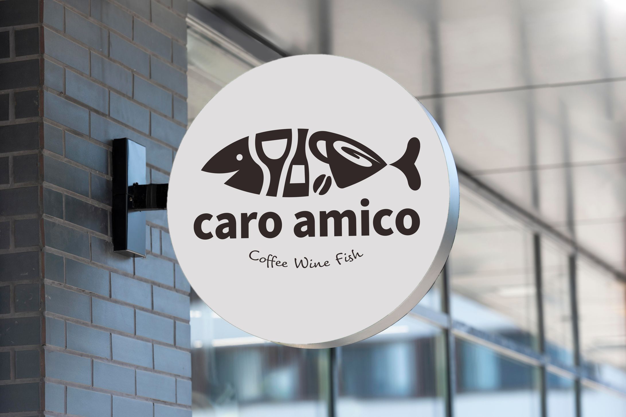ロゴ・名刺デザイン　caro amico様-1